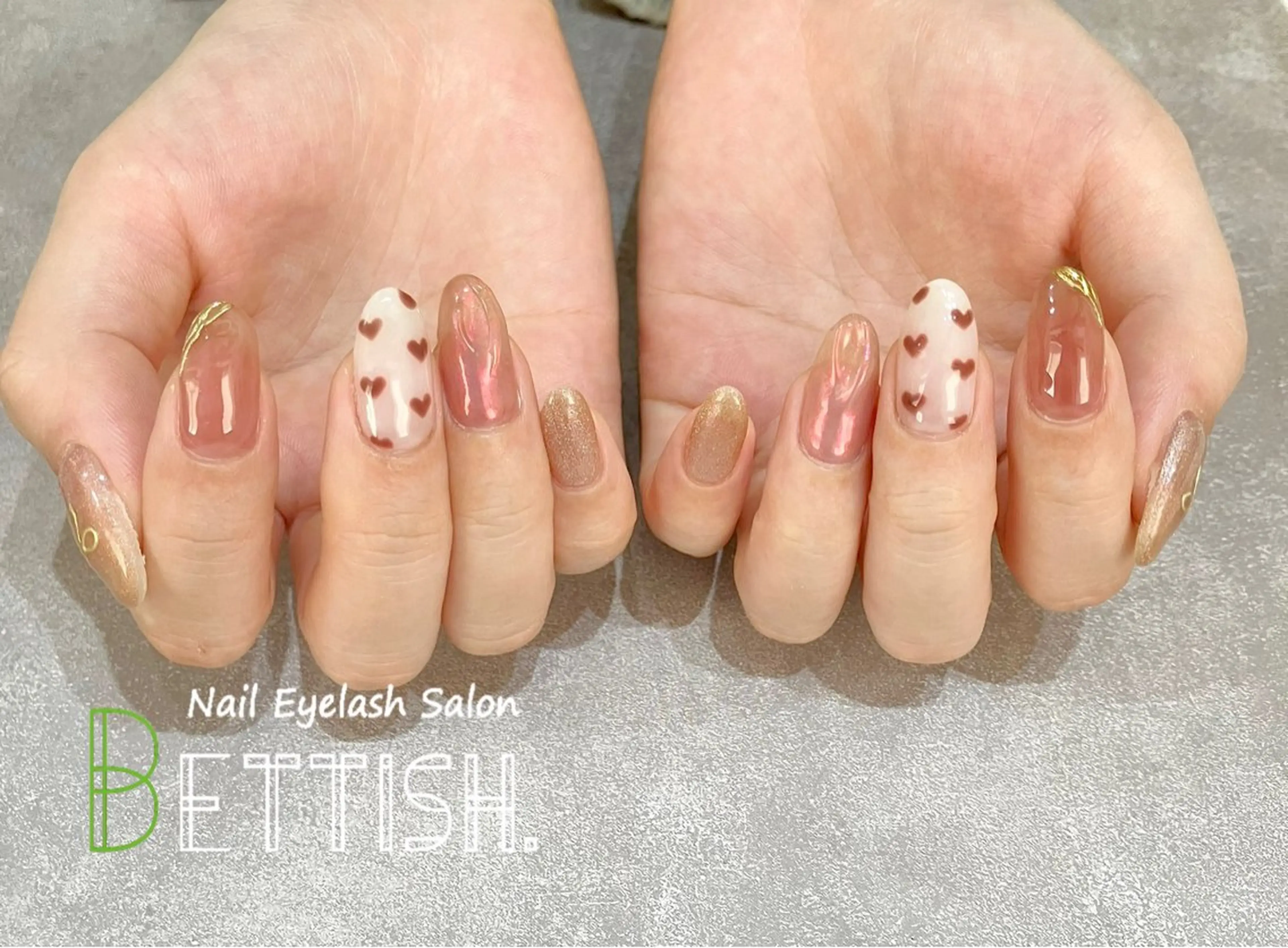 ネイル ハンドネイル BETTISH. KUMIKO☺︎︎のネイルデザイン