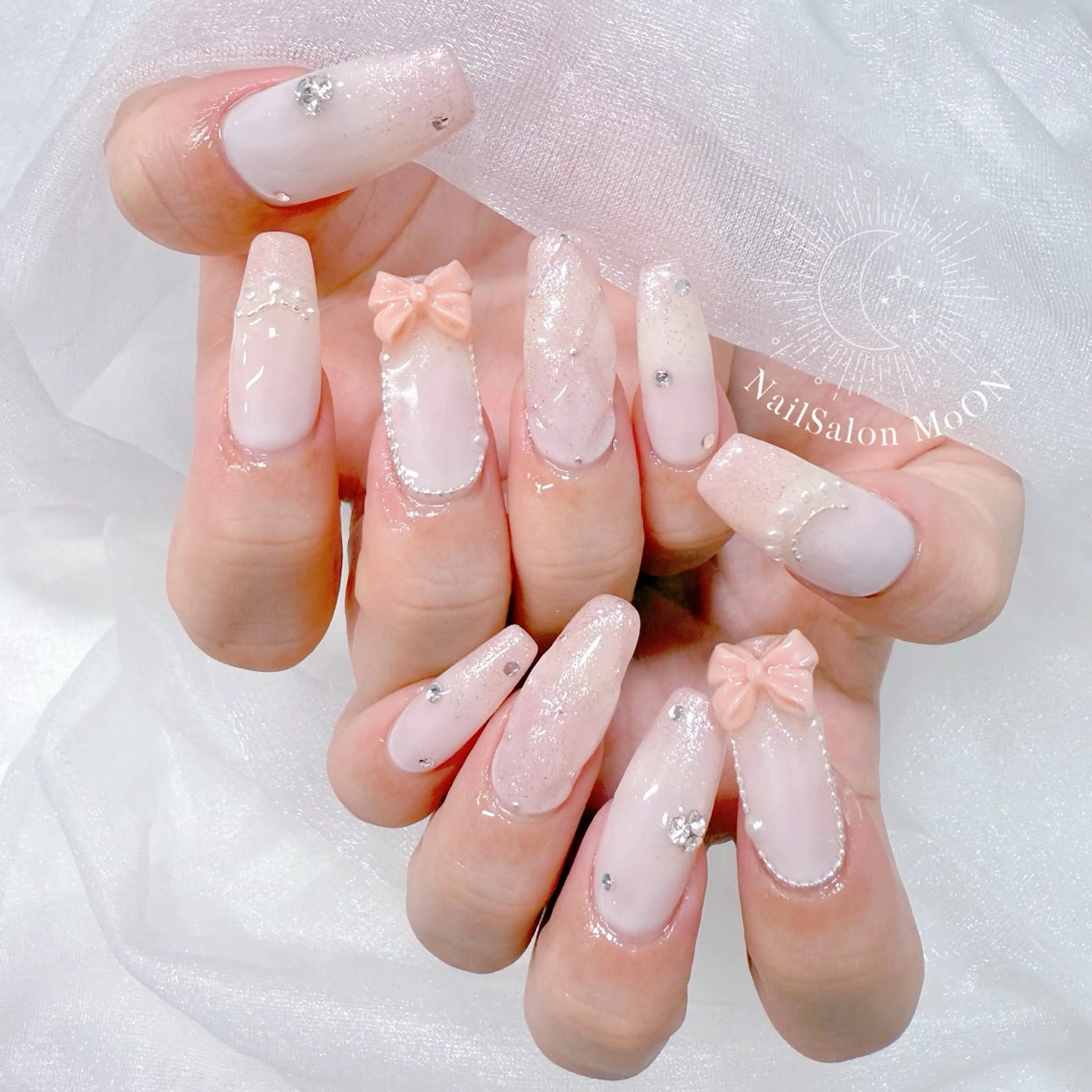 ネイル MoON...❤︎ MeGuのネイルデザイン