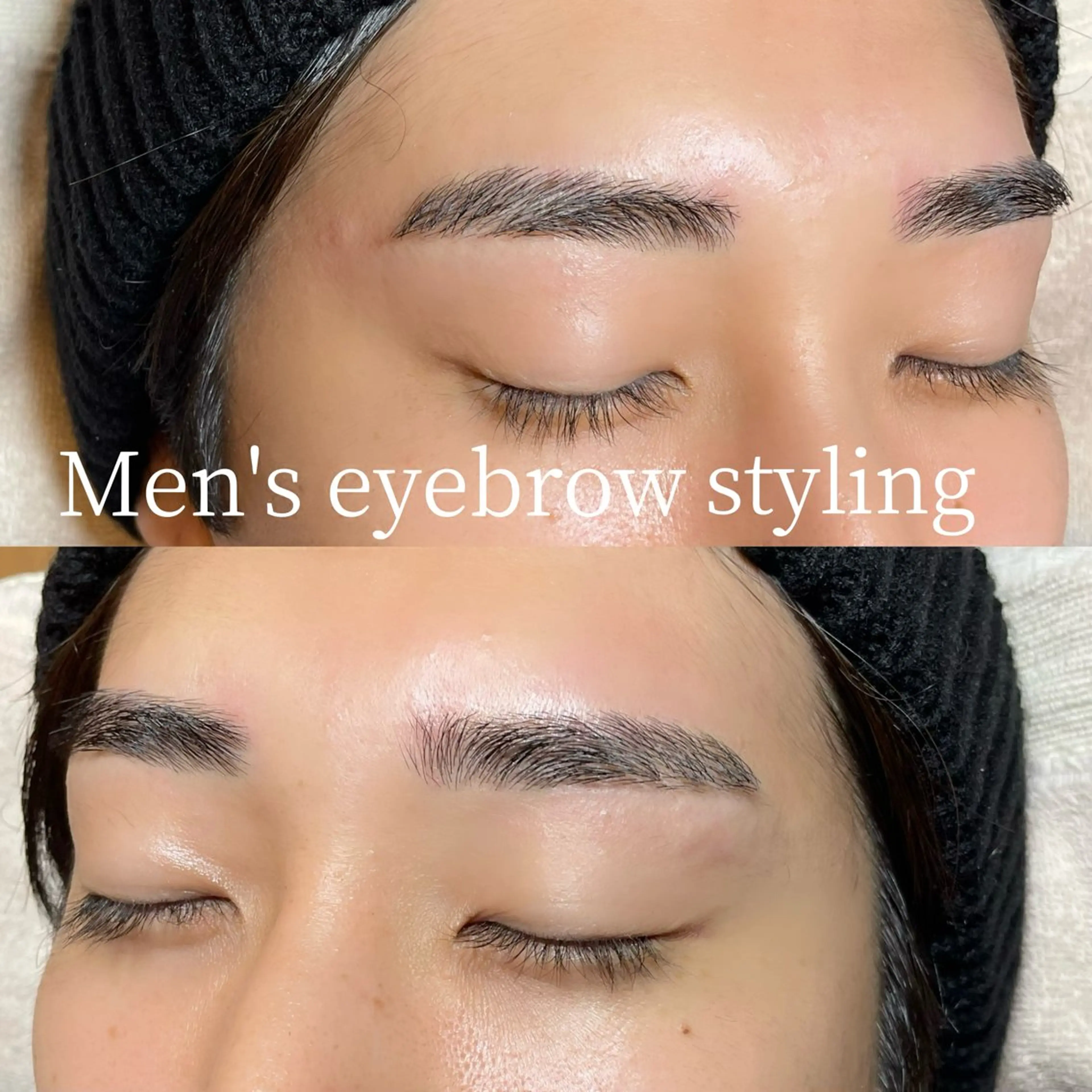 メンズ アイブロウ メンズアイブロウ 恵比寿まつげサロン 🎀🎧Rukaのマツエク・マツパデザイン