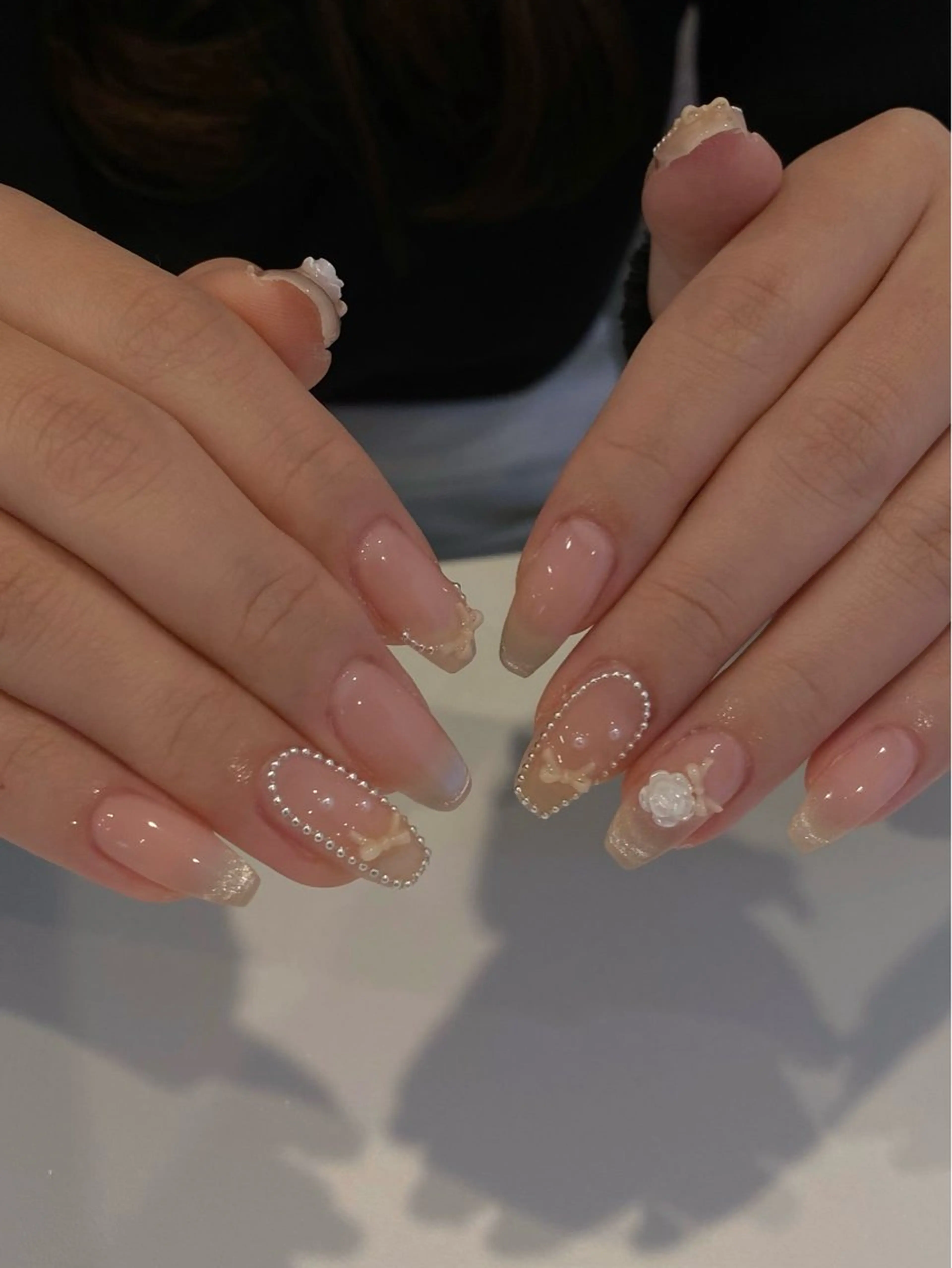 ネイル 持ち込み ハンドネイル odette Mikiのネイルデザイン