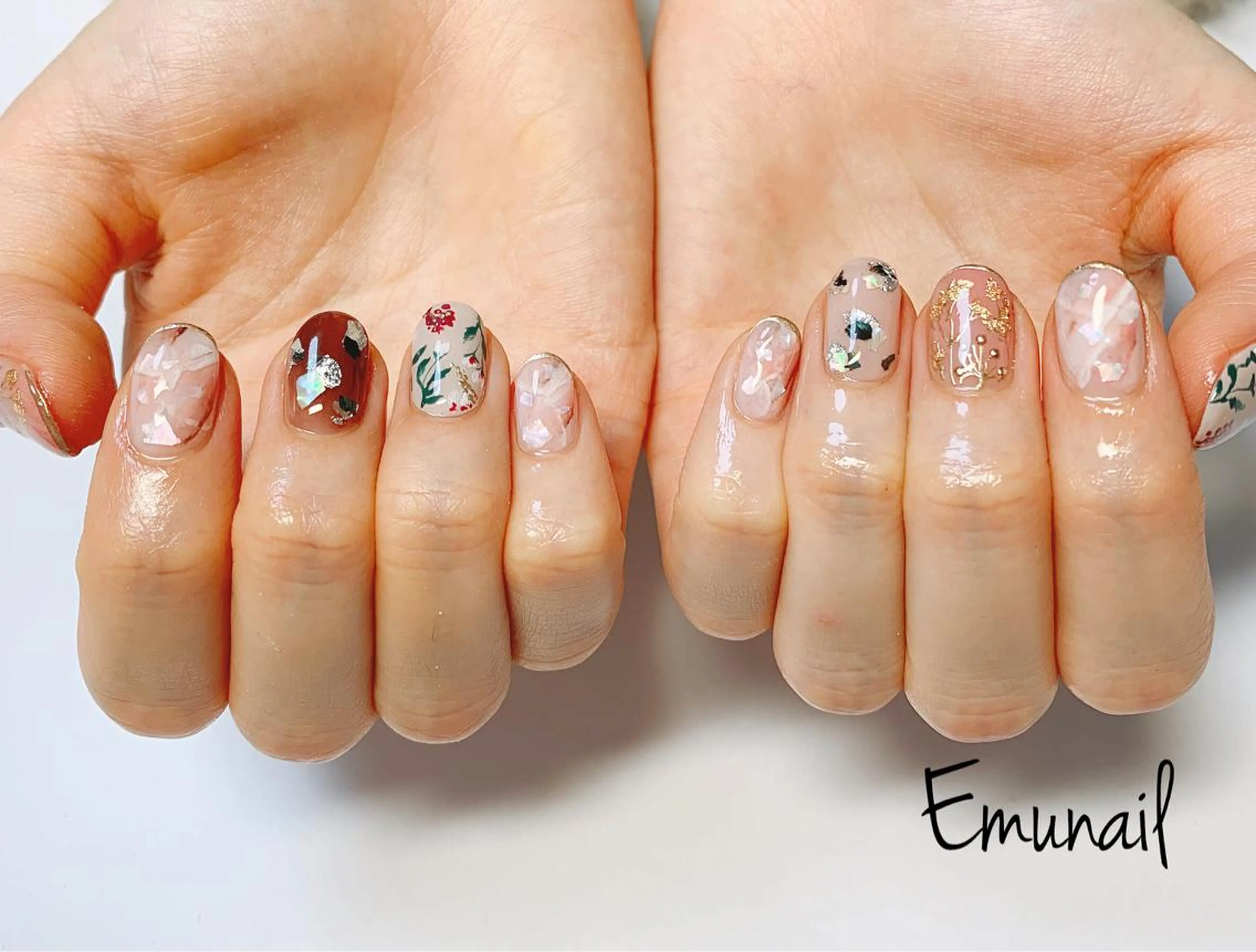 ネイル ハンドネイル Emu Nailのネイルデザイン