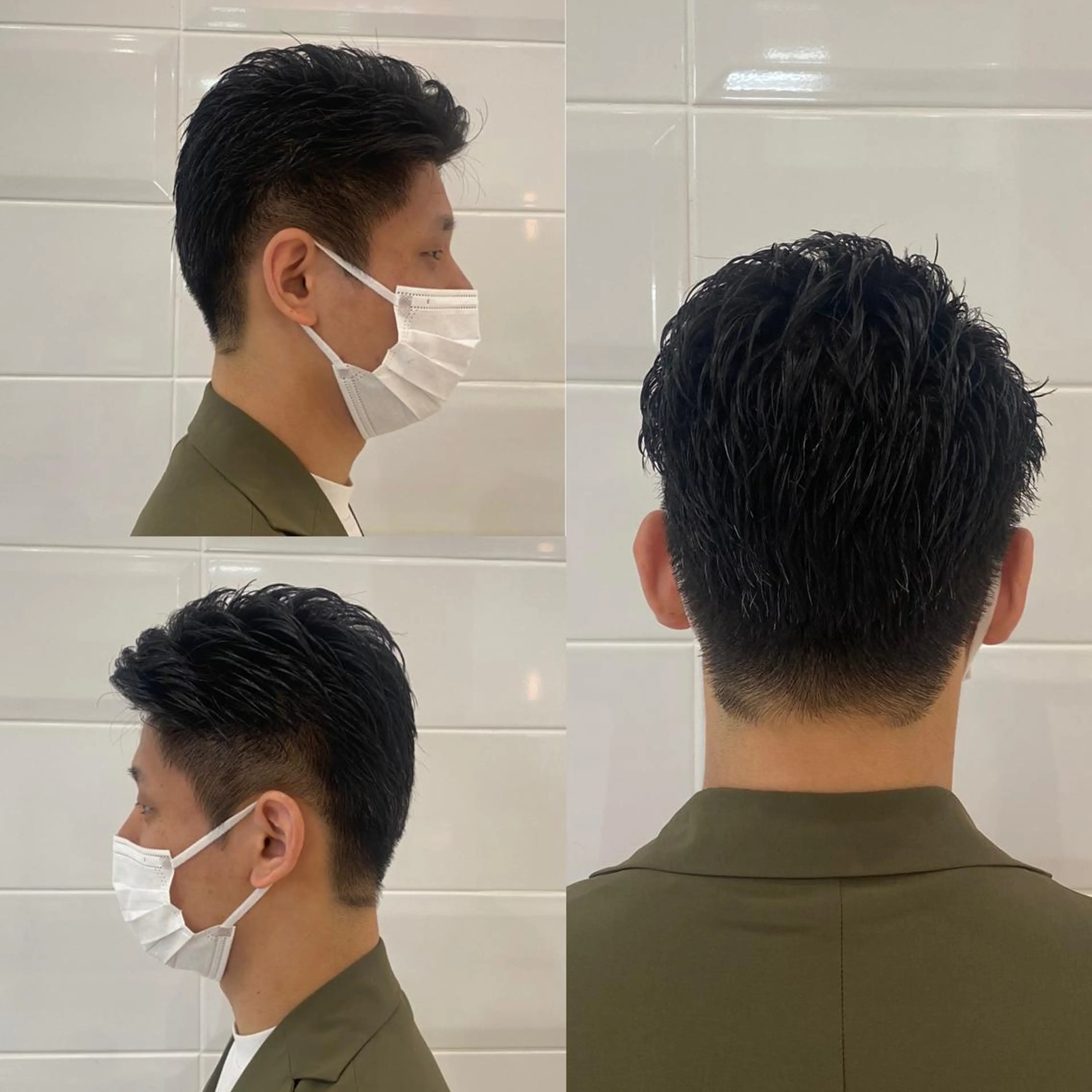 メンズ ツーブロック 刈り上げ 竹内 美貴のヘアスタイル