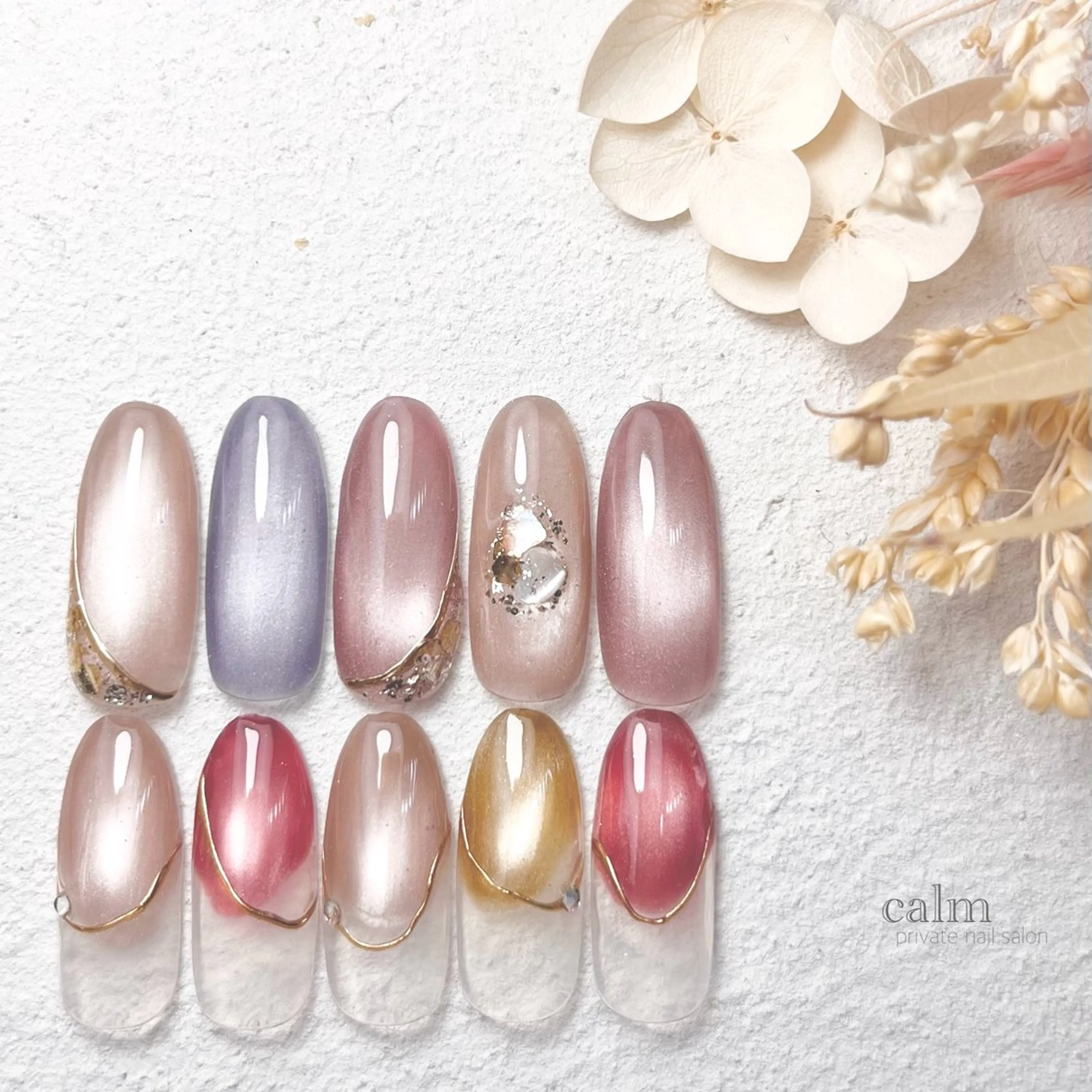 ネイル ハンドネイル calm 〔ｶｰﾑ〕のネイルデザイン