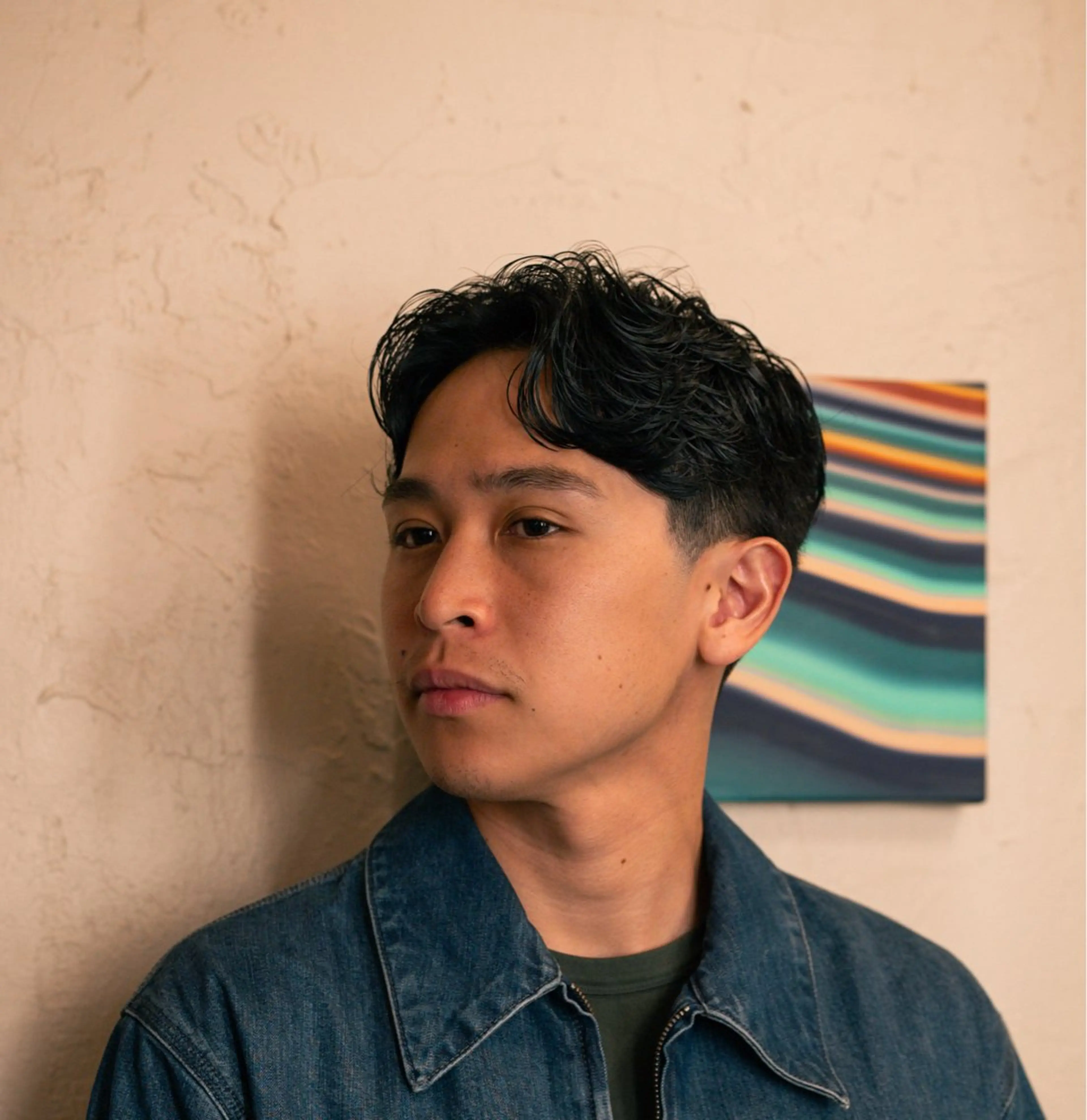 ショート カラー パーマ メンズ メンズパーマ カット パーマ 🔗メンズサロン🔗 Kieのヘアスタイル