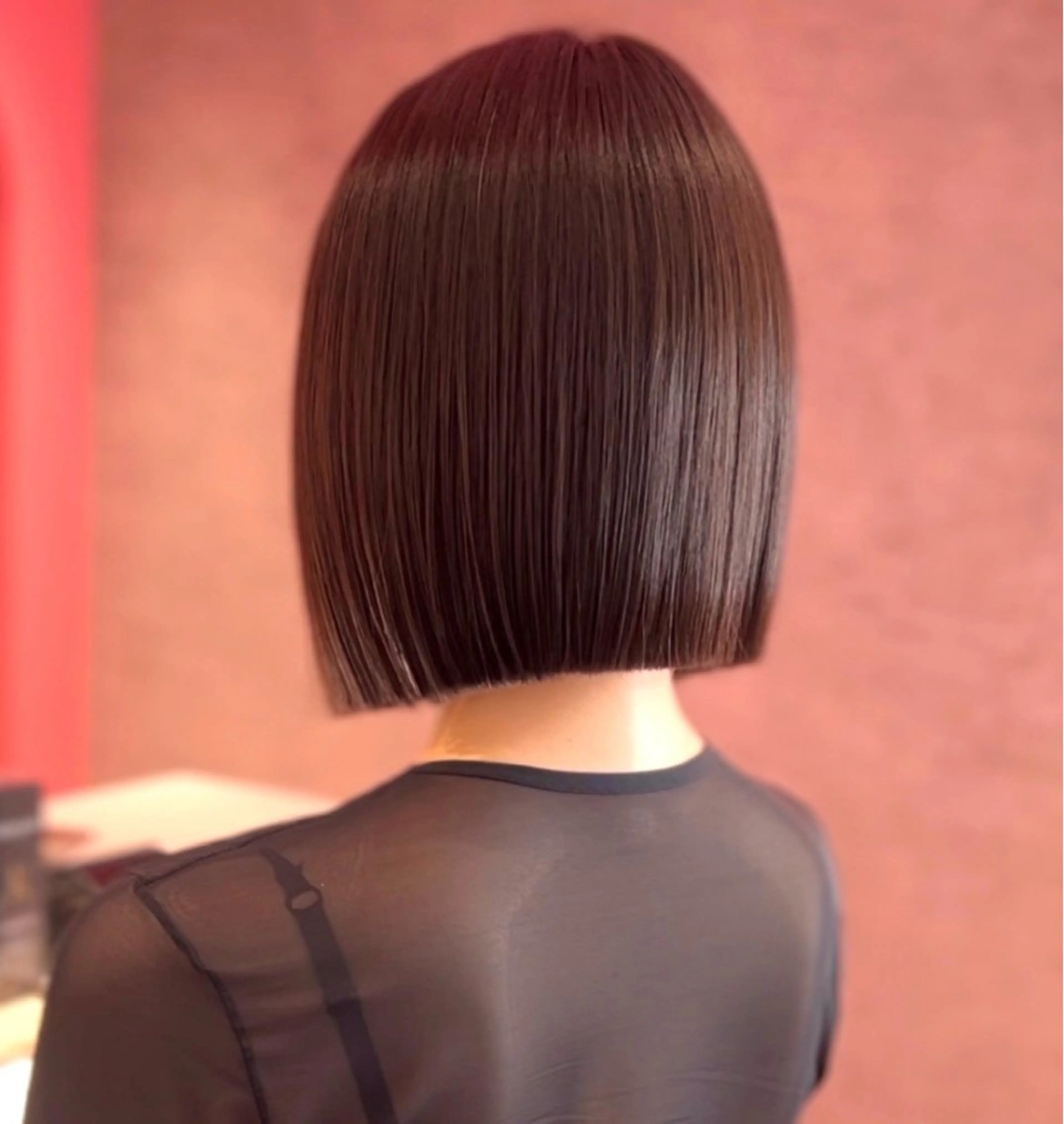 ショート 莉乃/縮毛矯正/髪質 改善/艶カラーのヘアスタイル