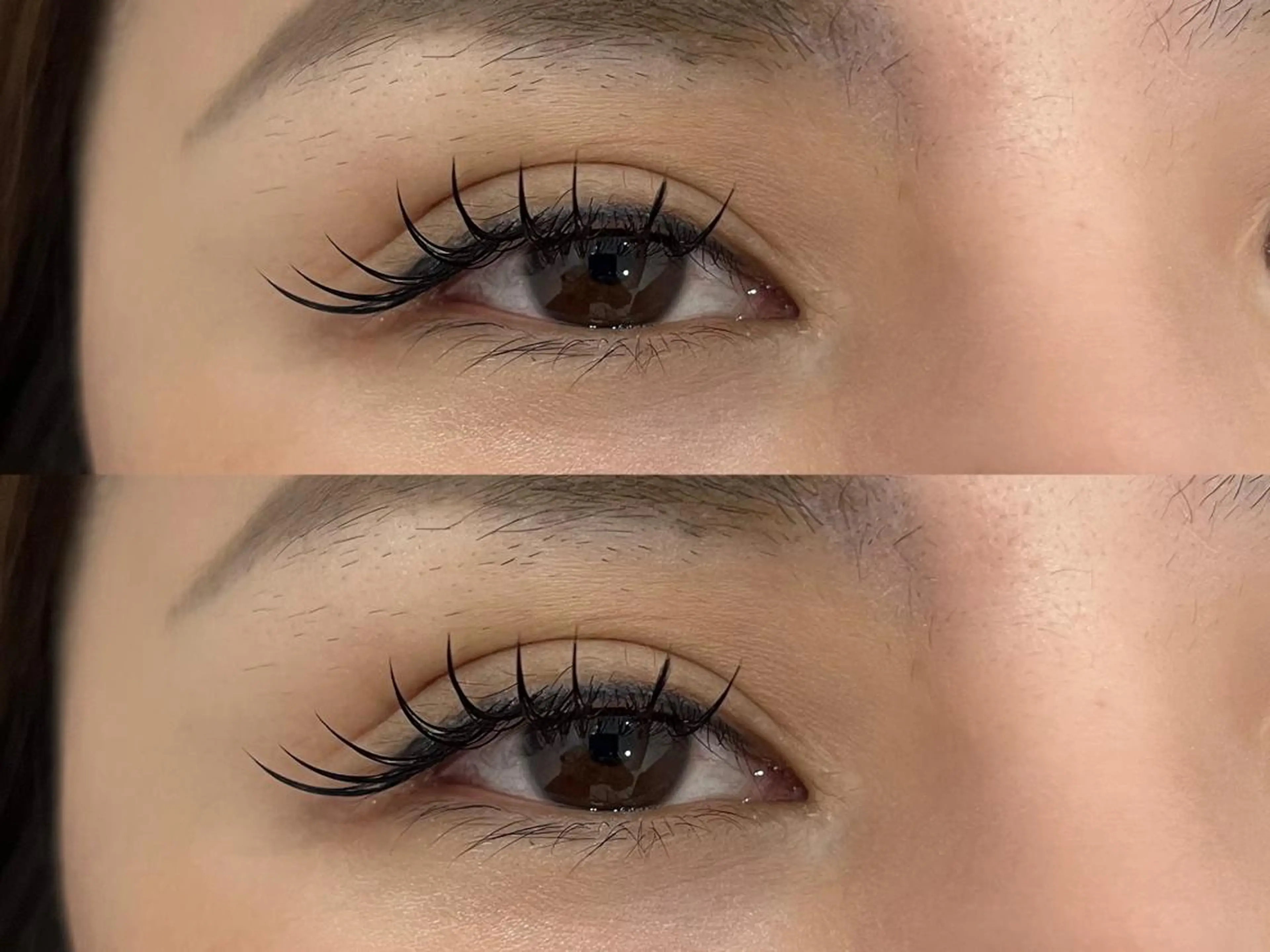 マツエク・マツパ フラットラッシュ MAQUM𖤐 Satsumiのマツエク・マツパデザイン