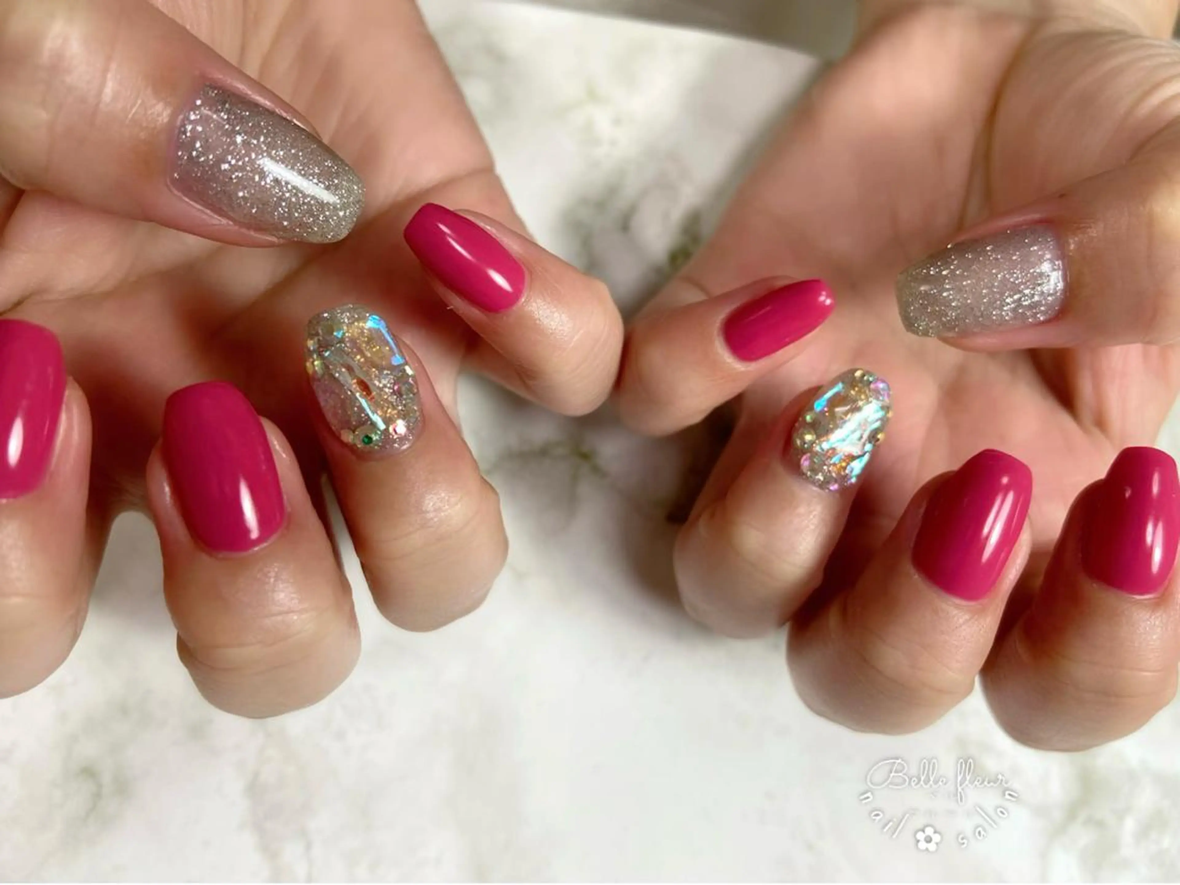 ネイル ﾈｲﾙｻﾛﾝ Bellefleurのネイルデザイン