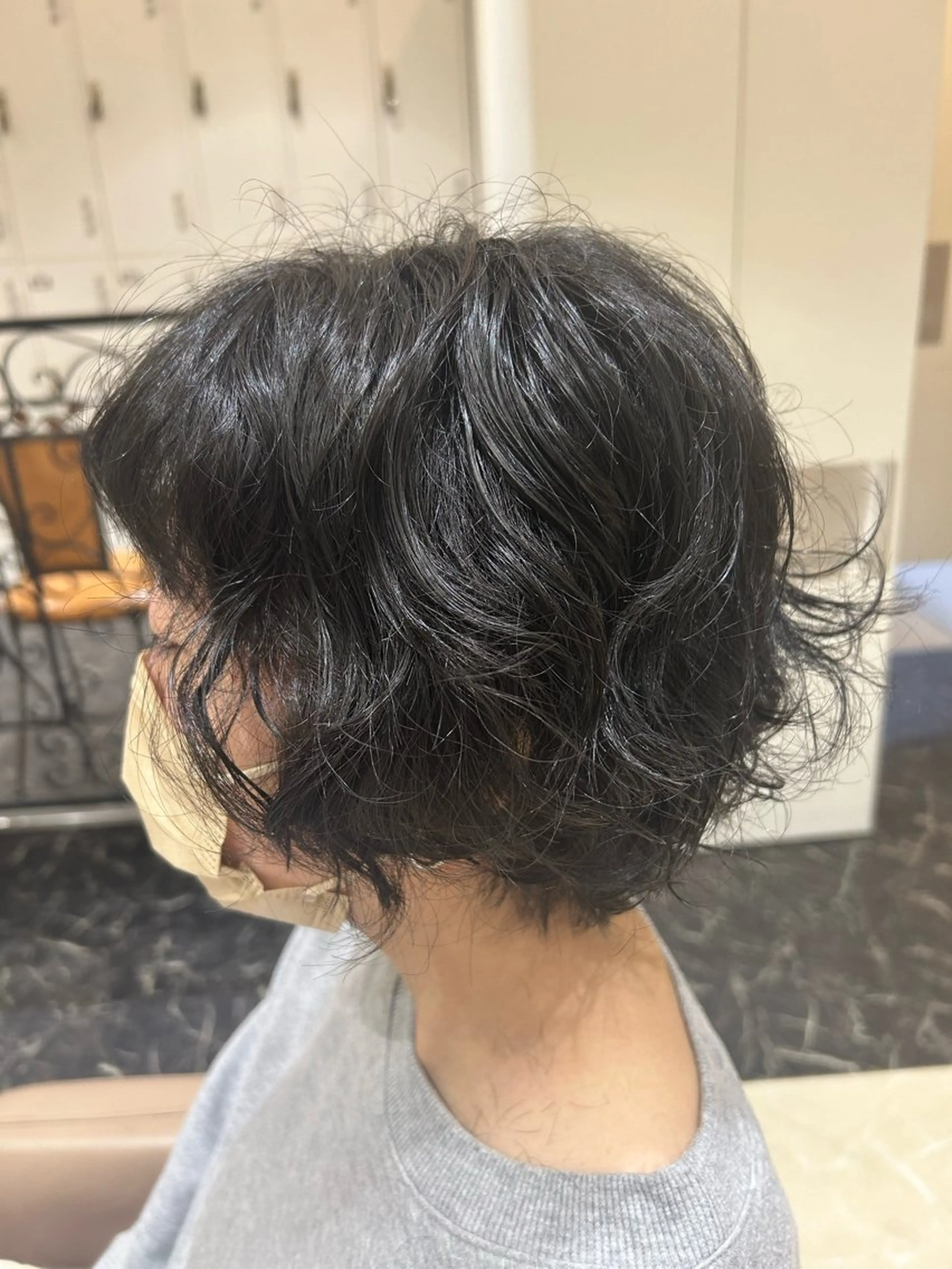 ショート パーマ 失敗しないパーマ 赤塚雄輝のヘアスタイル