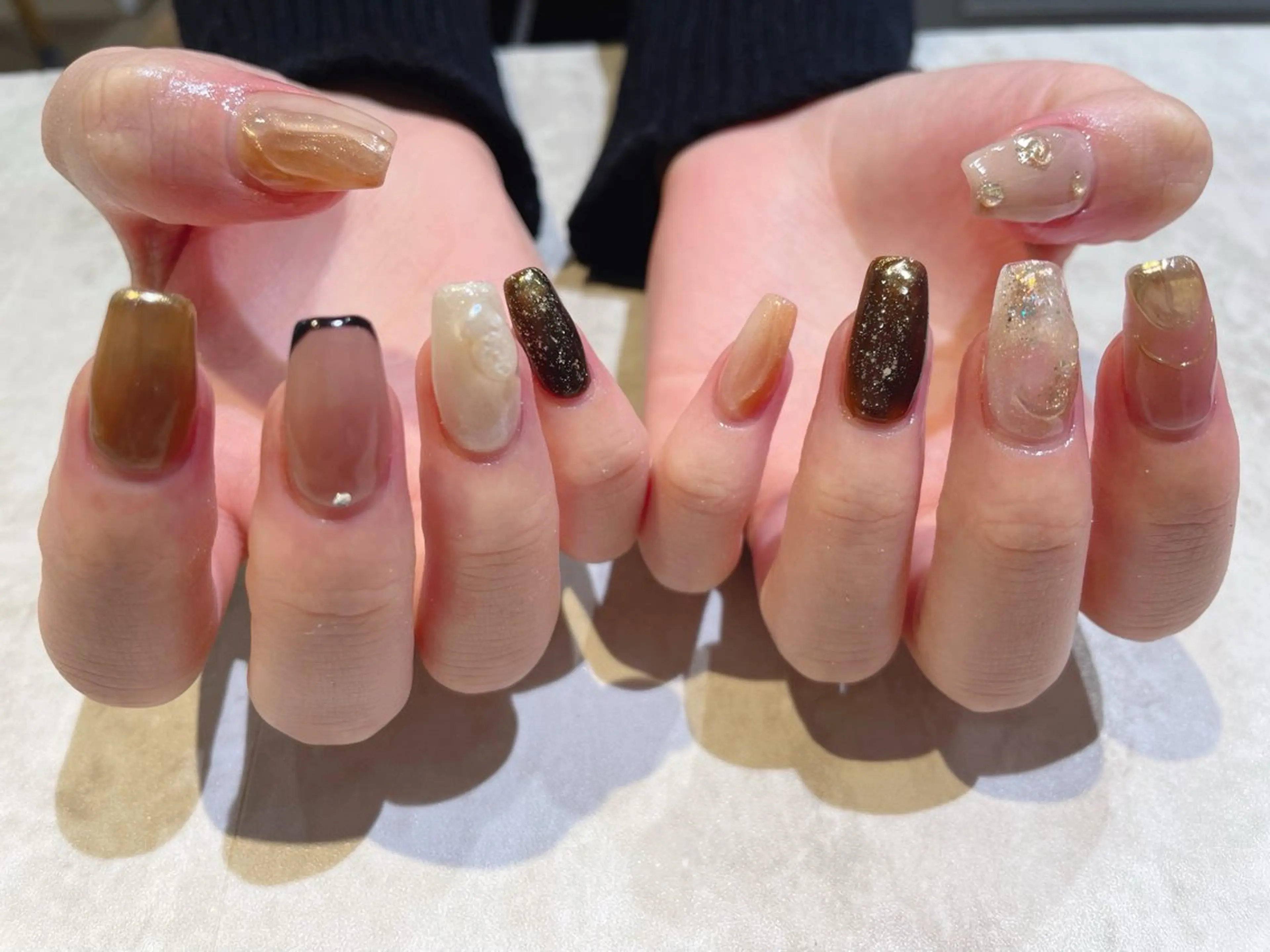 ネイル 舞田 苑香のネイルデザイン