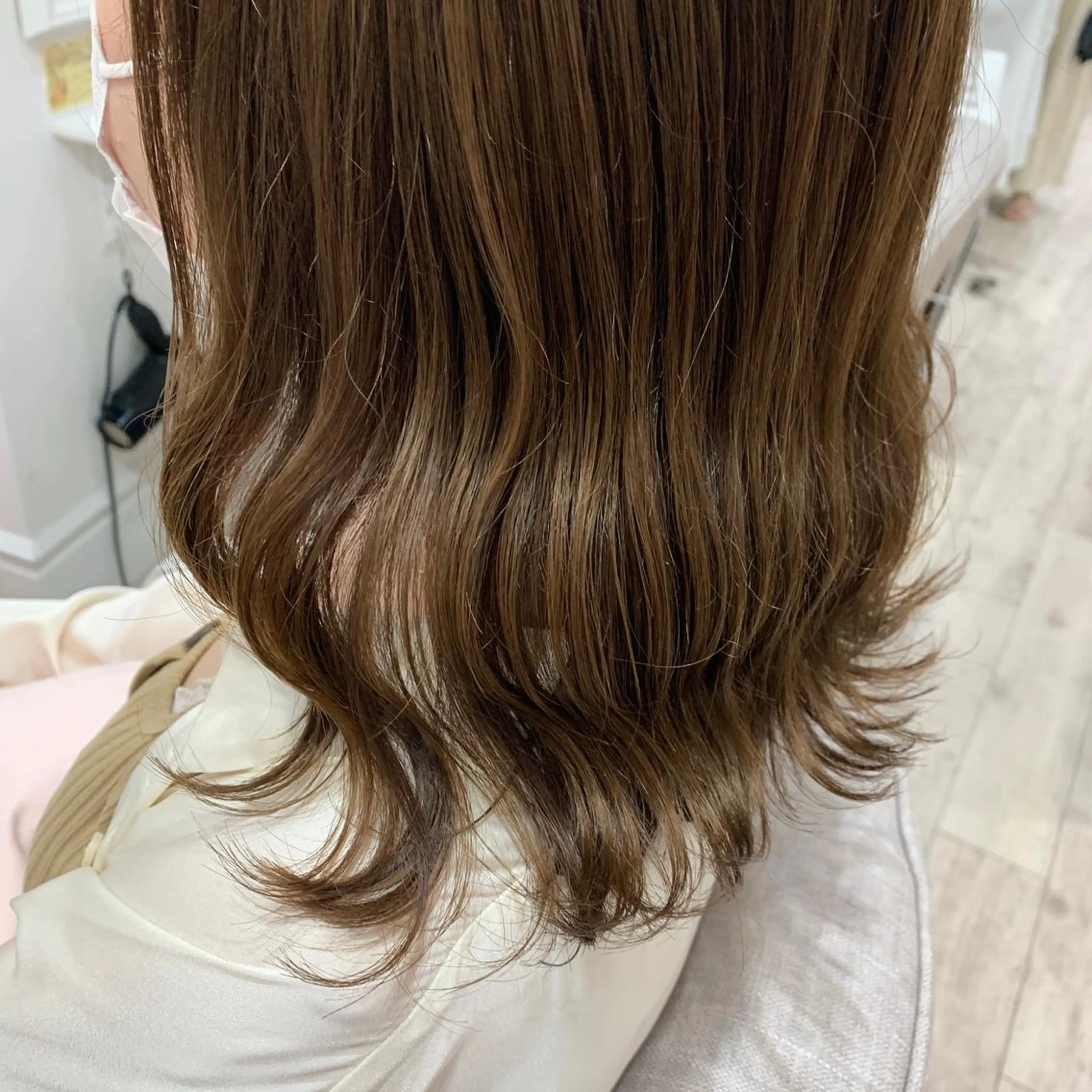 ミディアム カラー カット ヘアカラー HARUKA韓国ヘア /Luana梅田のヘアスタイル