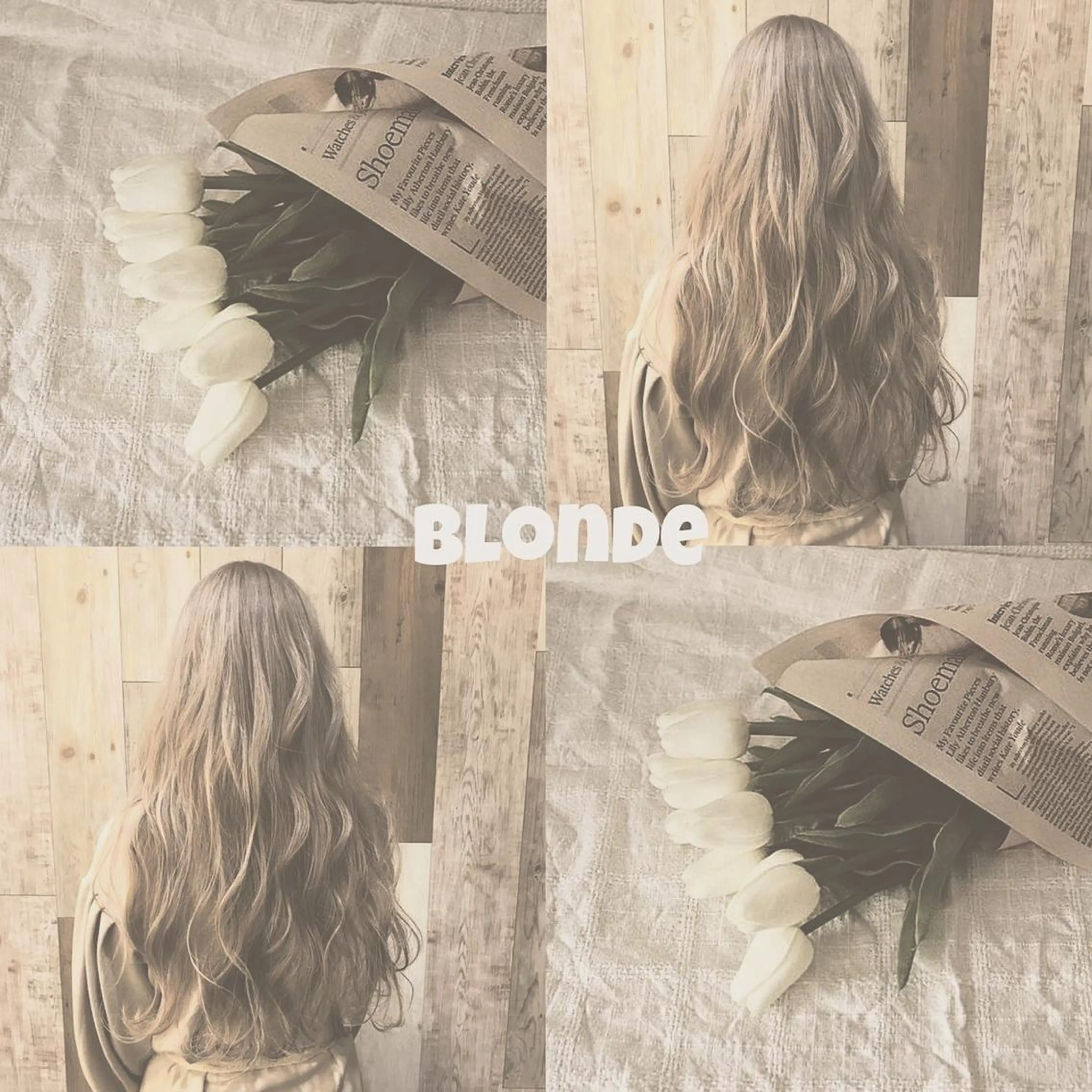 ミディアム カラー ブロンド エリアNo.1カラー ⭐️hikaru⭐️のヘアスタイル