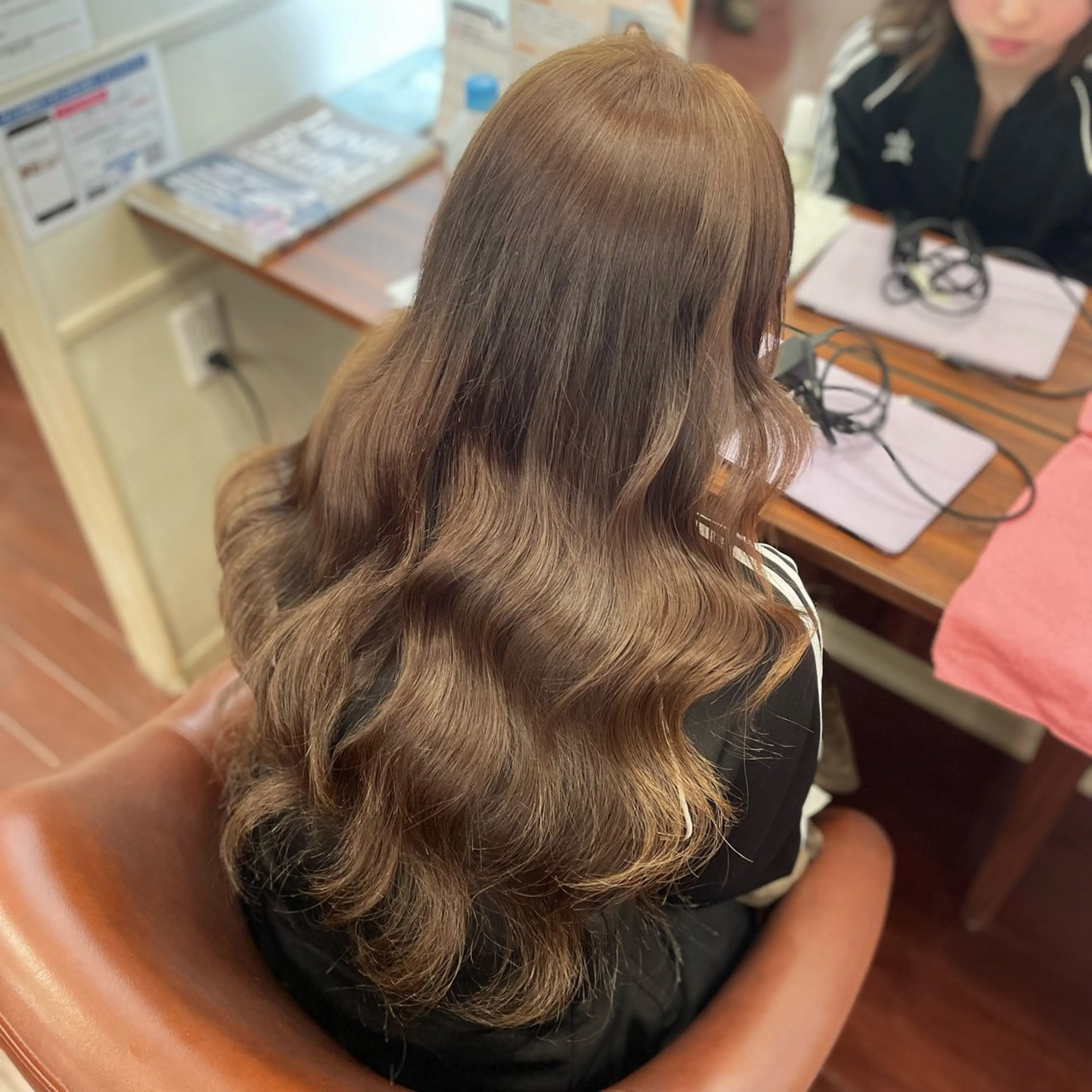 ロング Clipperループ所属・須田 優希菜のヘアスタイル