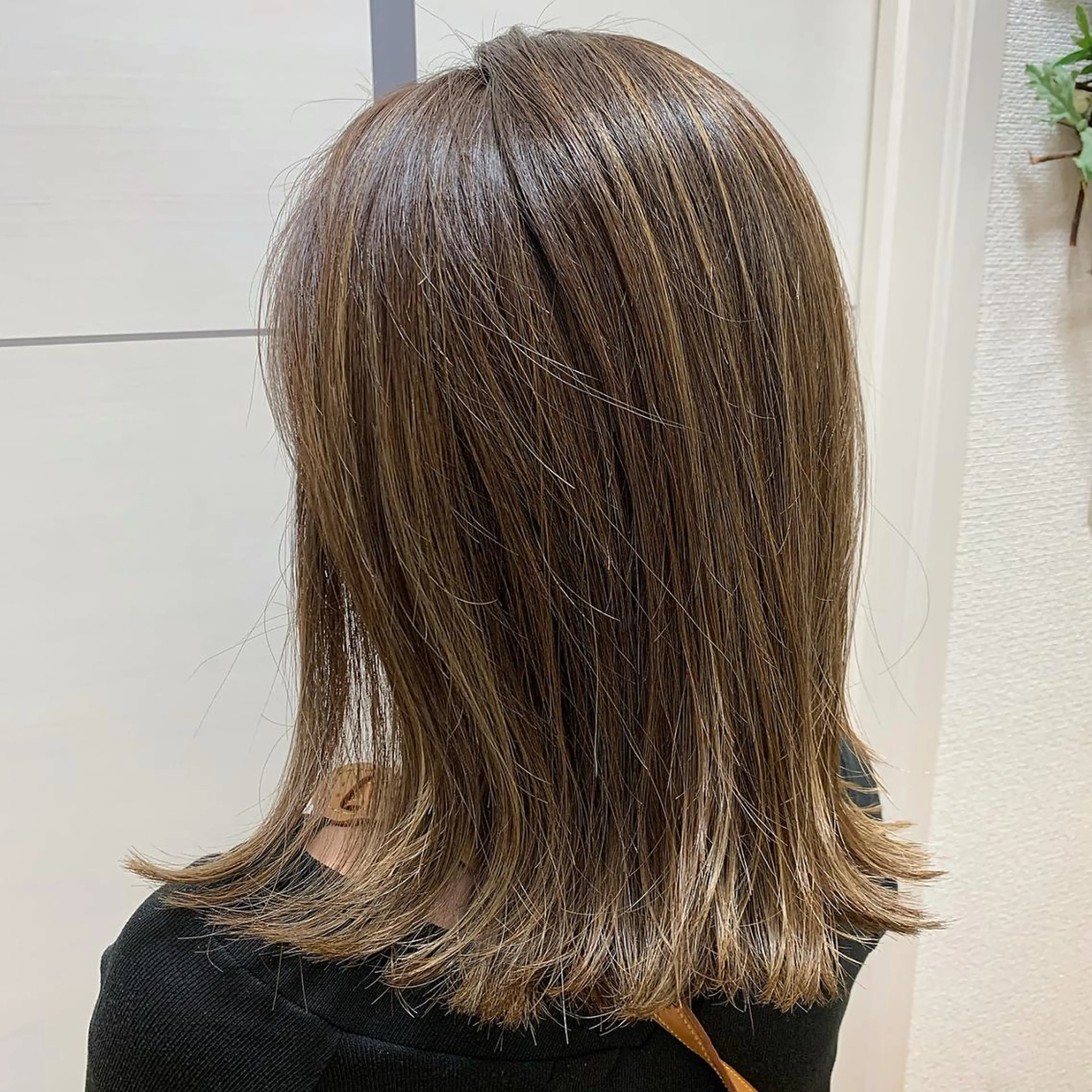 ミディアム カラー ベージュカラー ANGELICA 近鉄奈良店のヘアスタイル