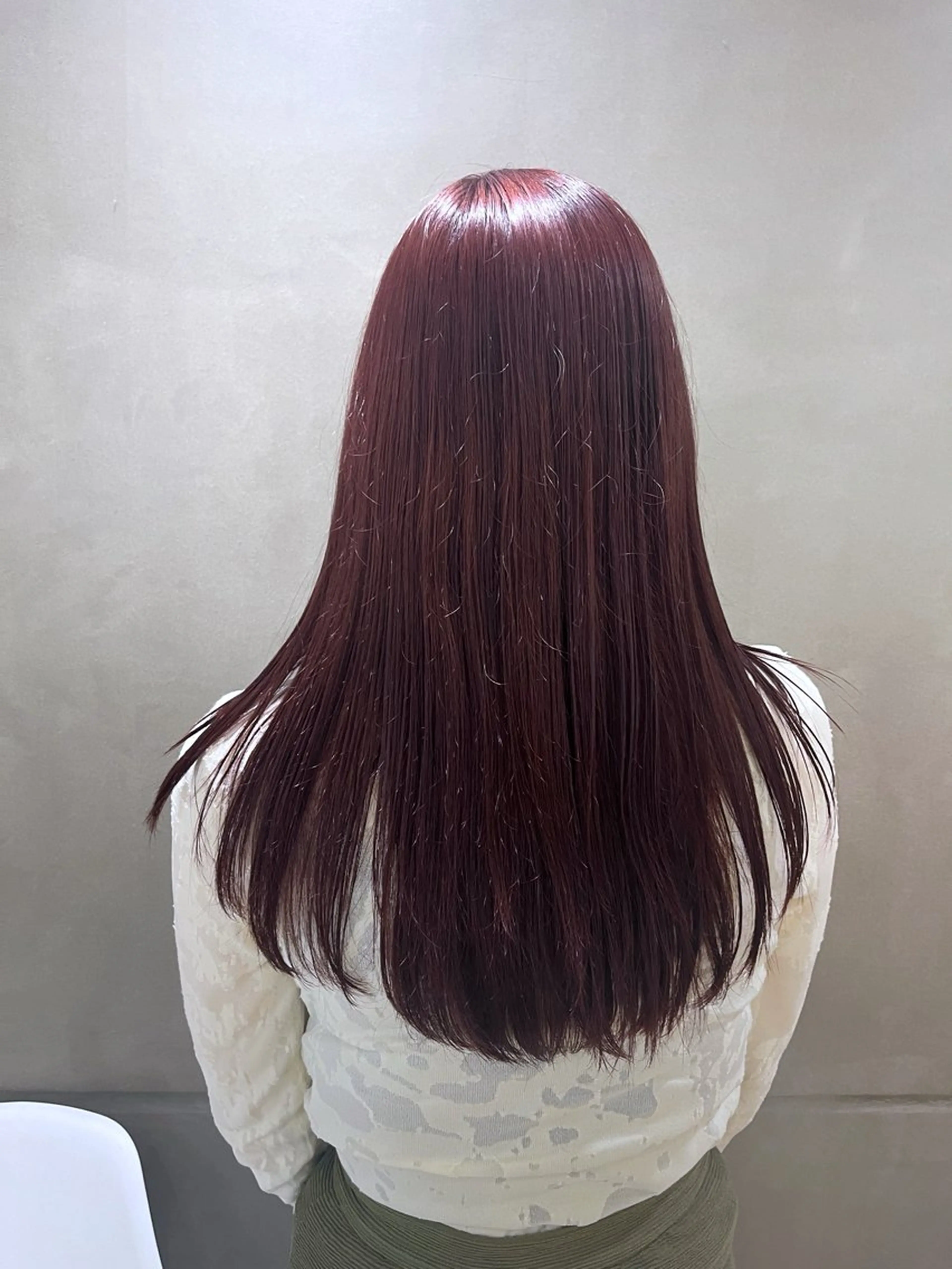 セミロング ヘアカラー 奥山 沙季(大井町)のヘアスタイル