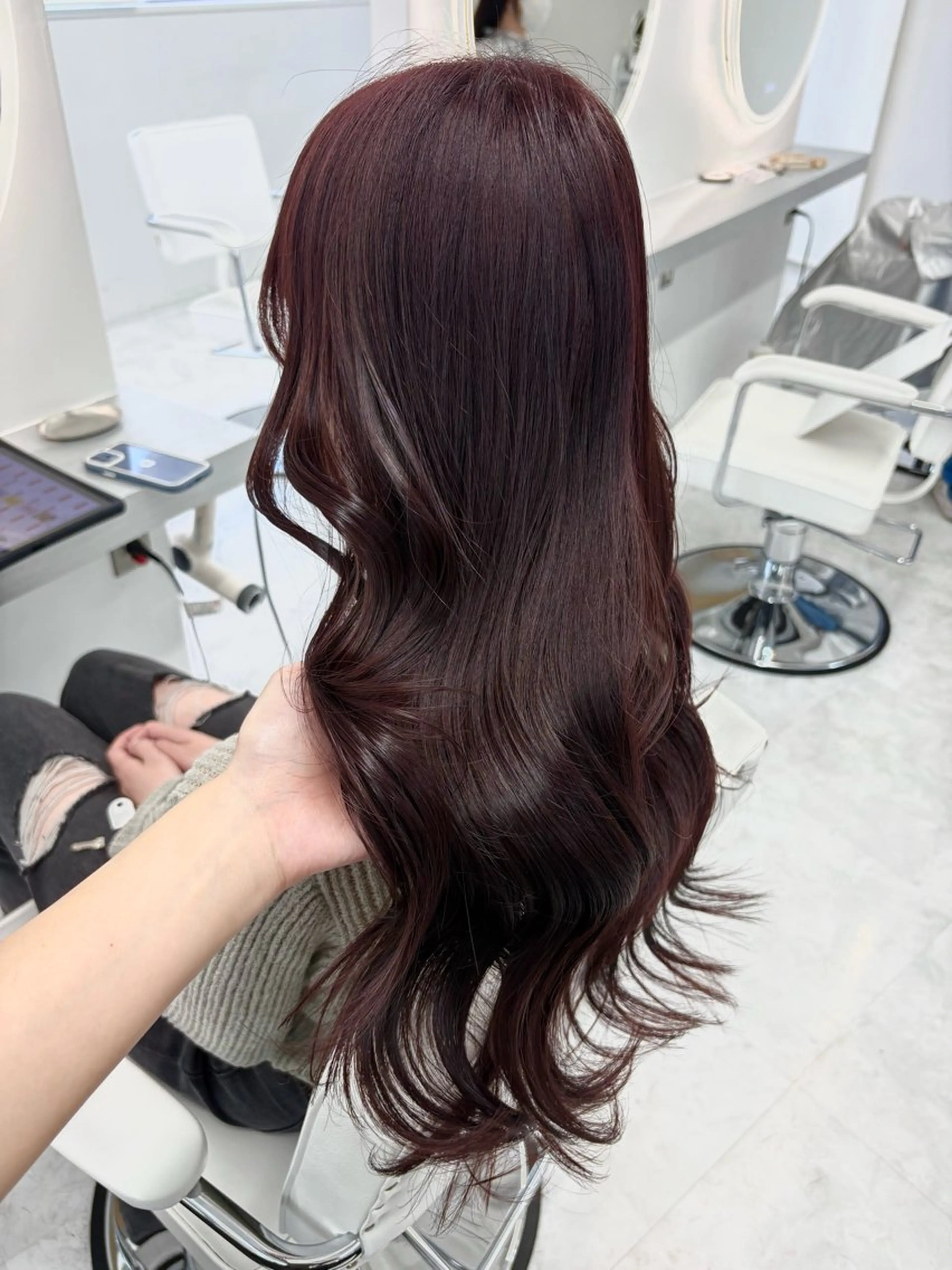 ロング カラー 天王寺 hinataのヘアスタイル