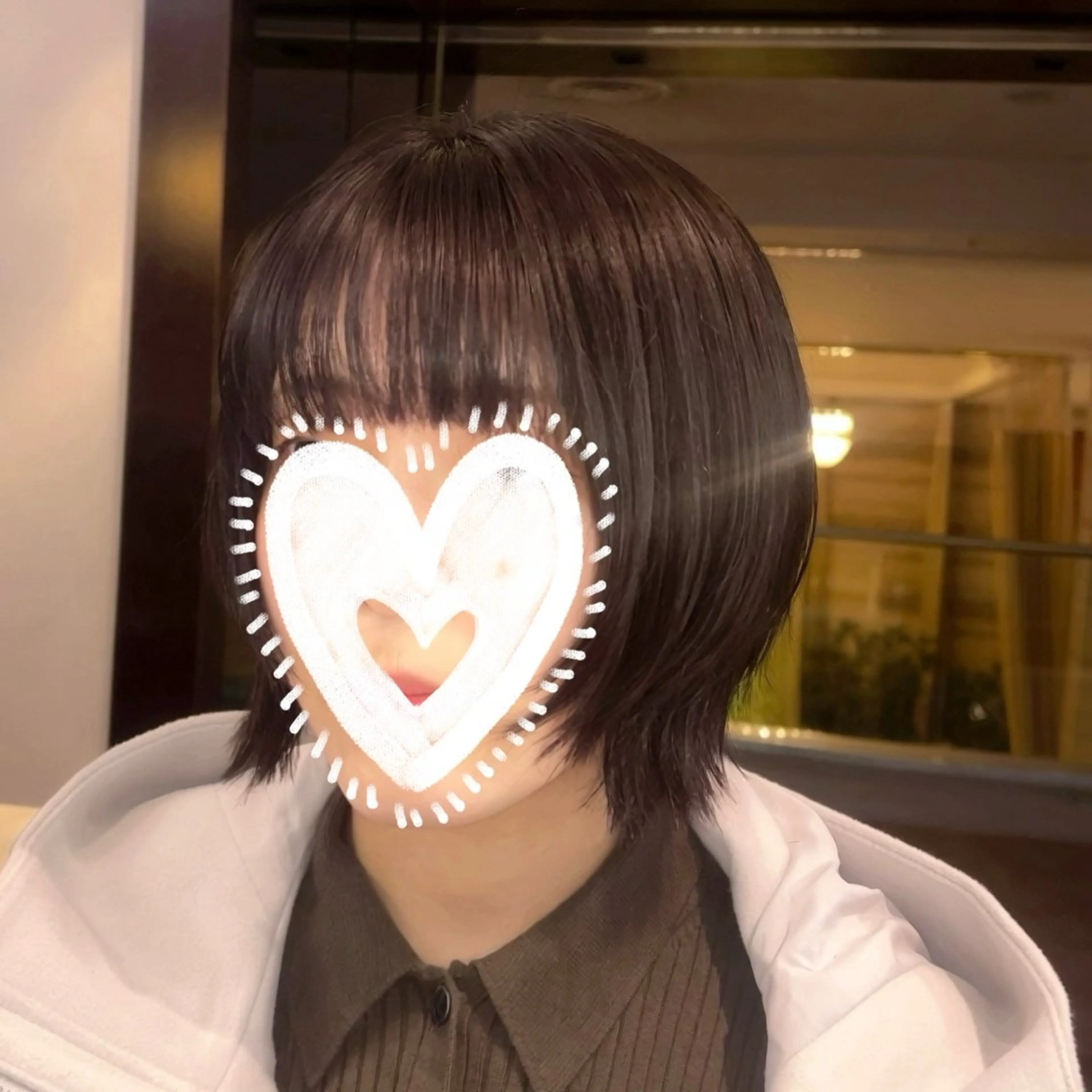 ショート レイヤーカット カット サロンドボーテレイ所属・タナカ Tanakaのヘアスタイル