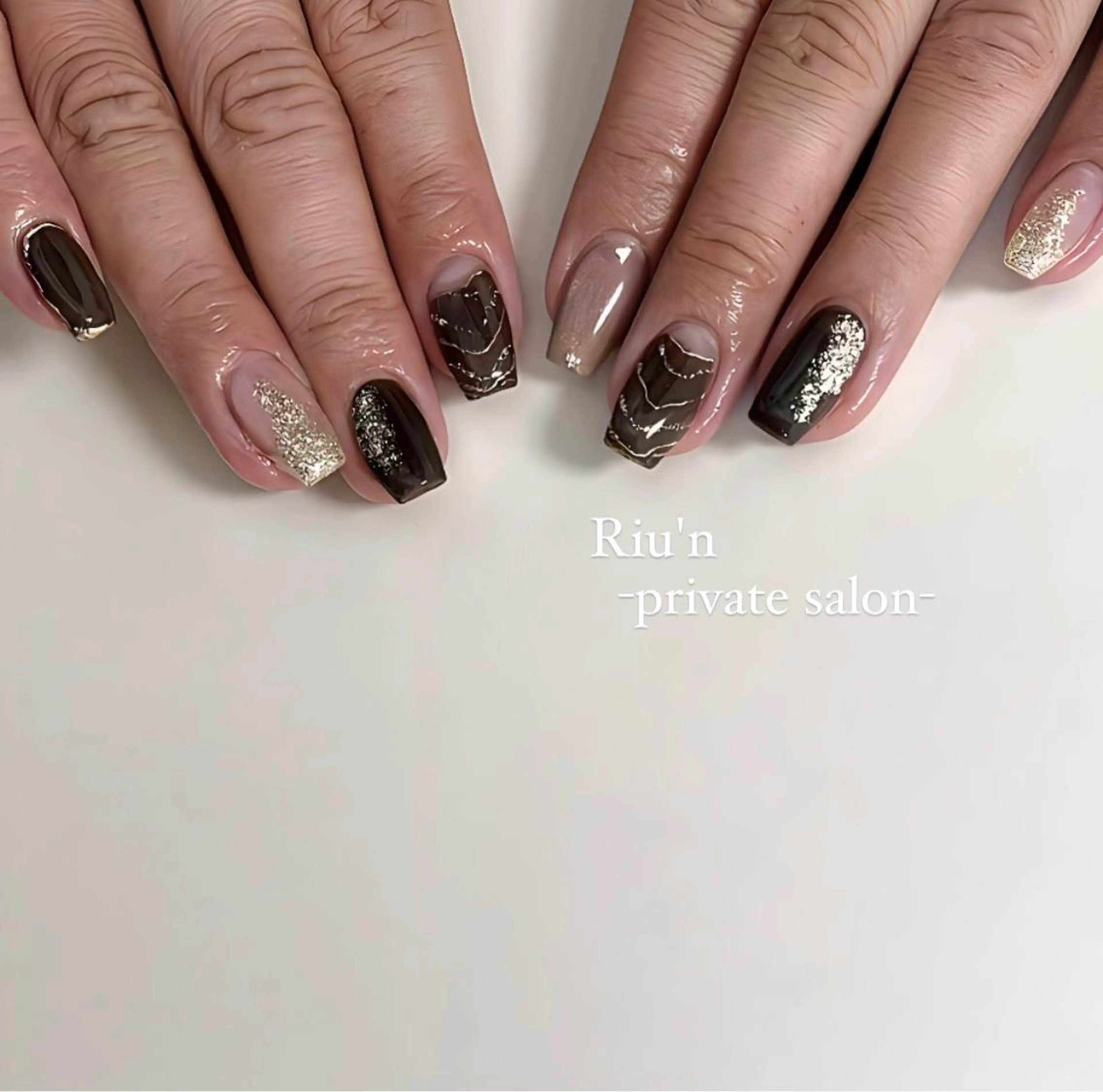 ネイル ハンドネイル Riu*n -private-のネイルデザイン