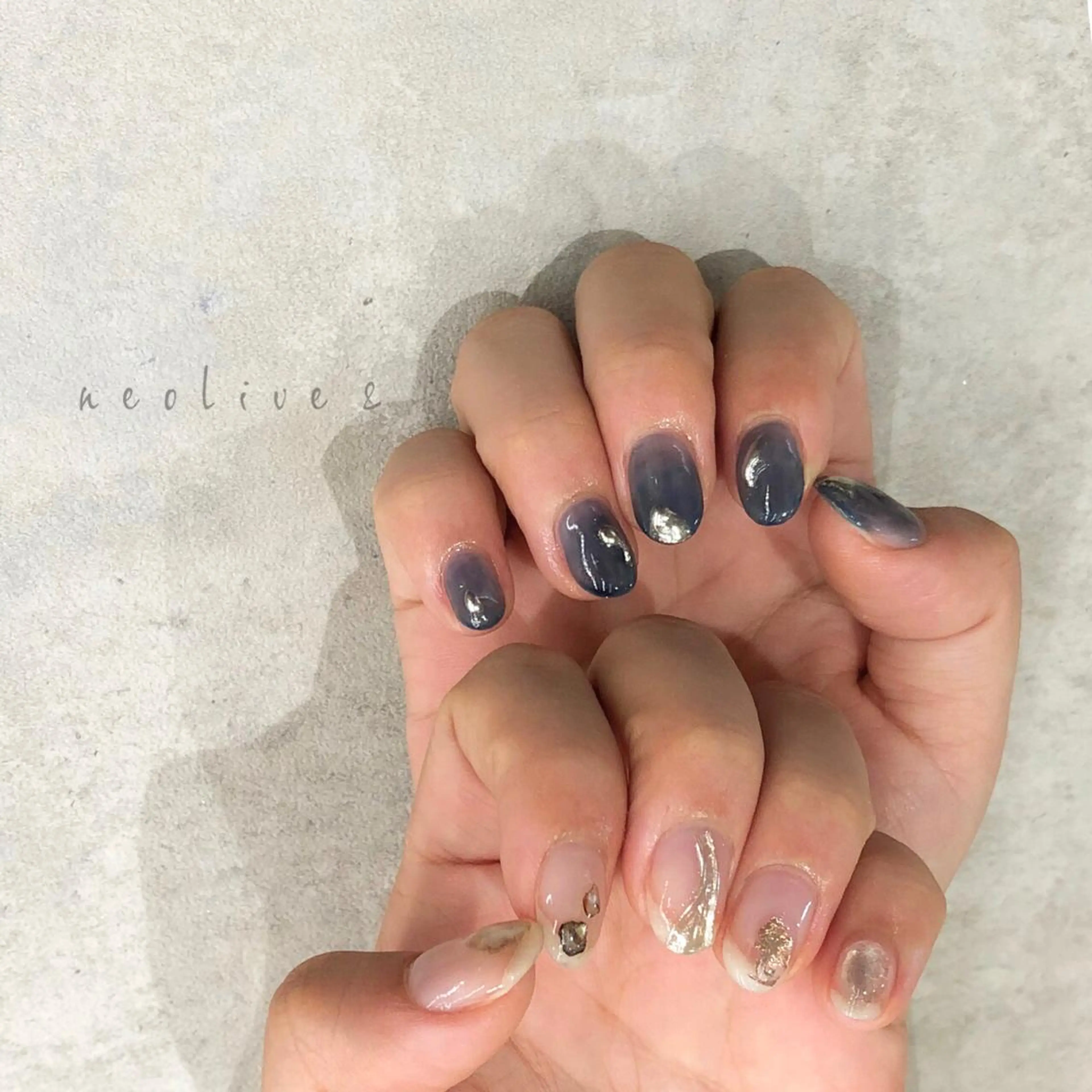 ネイル ハンドネイル Yuriko Omi パラジェル/渋谷のネイルデザイン