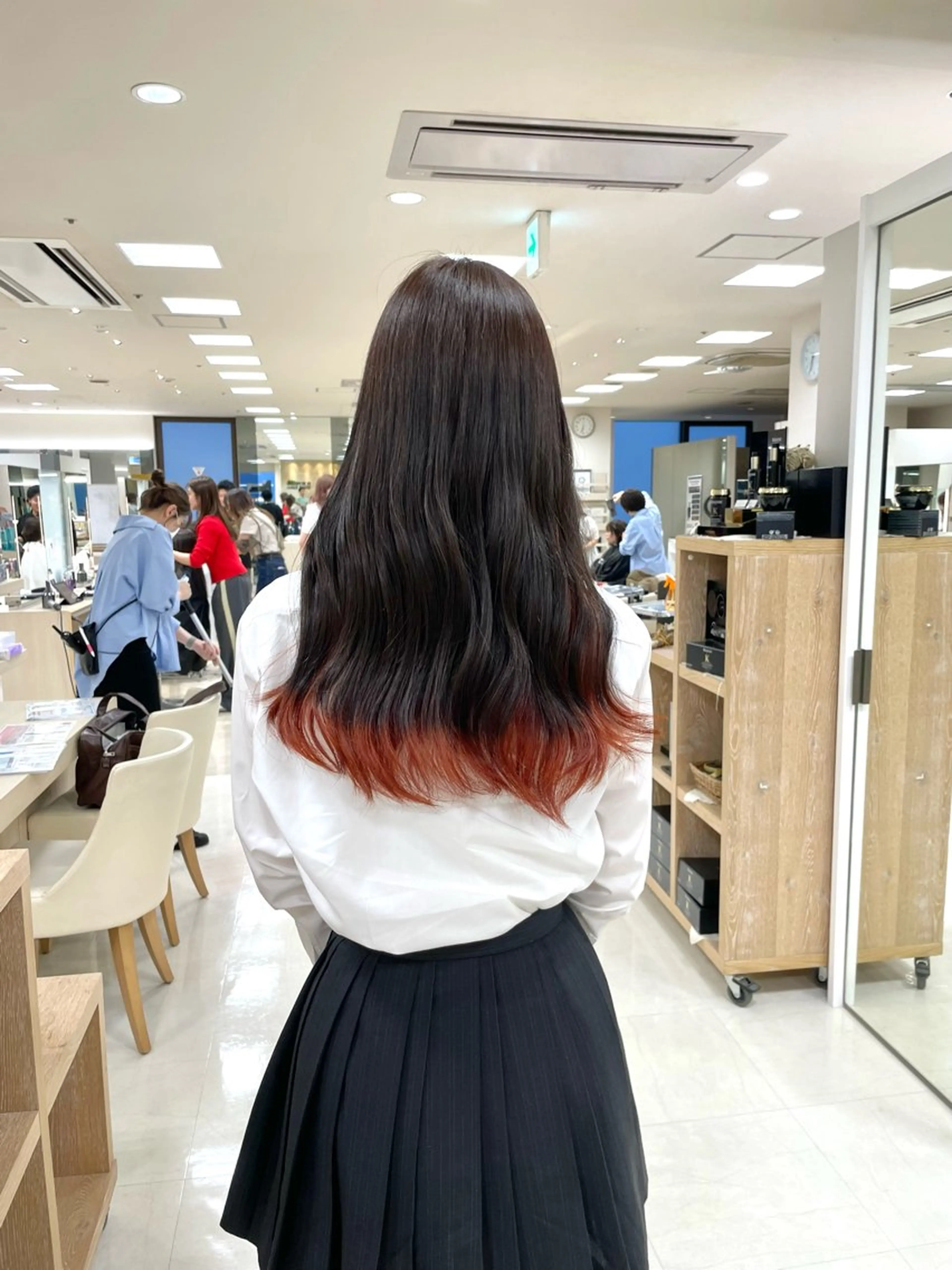ロング カラー ヘアアレンジ 🍒KIKUCHI KANAE🍒のヘアスタイル