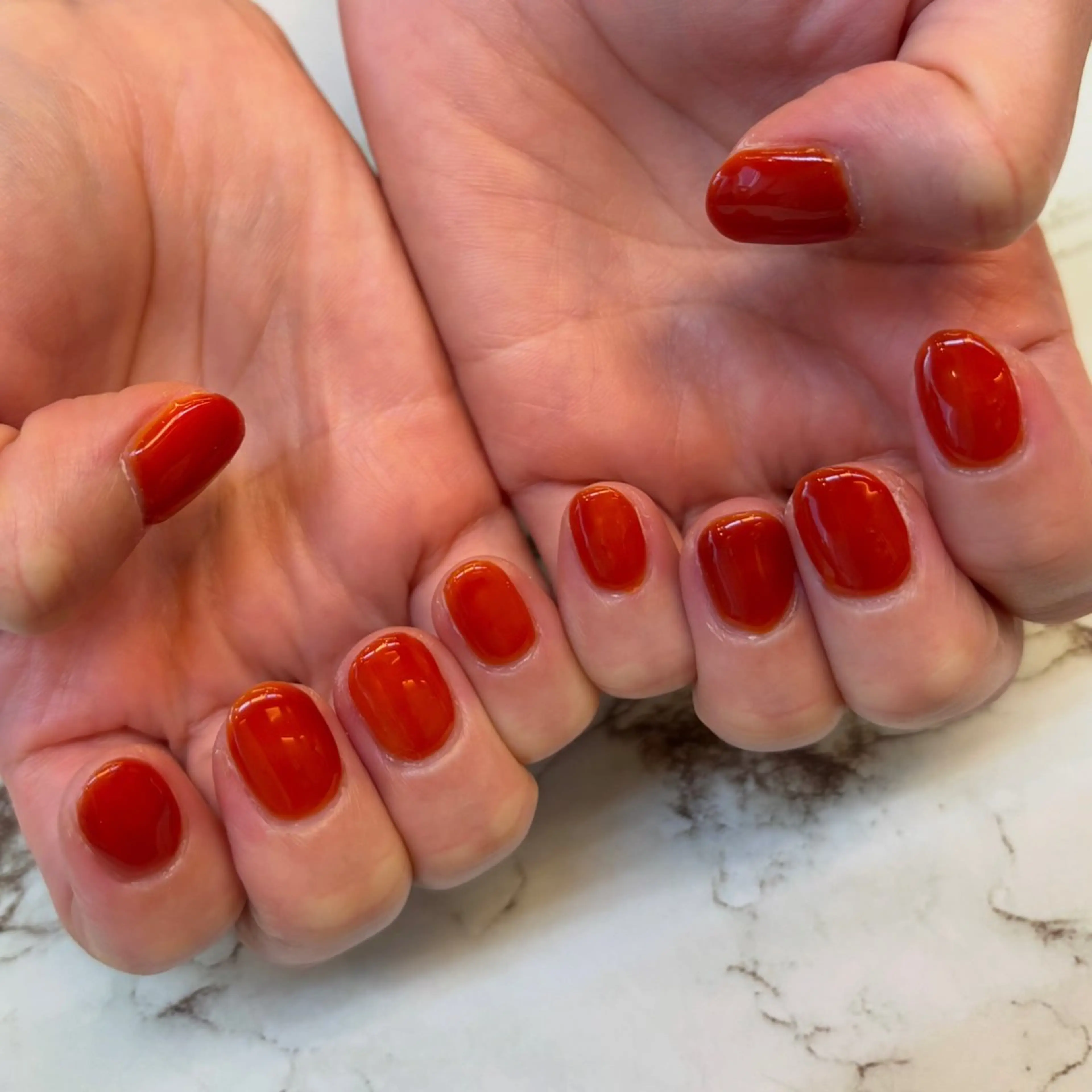 ネイル ワンカラーネイル Honey Bee Mikuのネイルデザイン