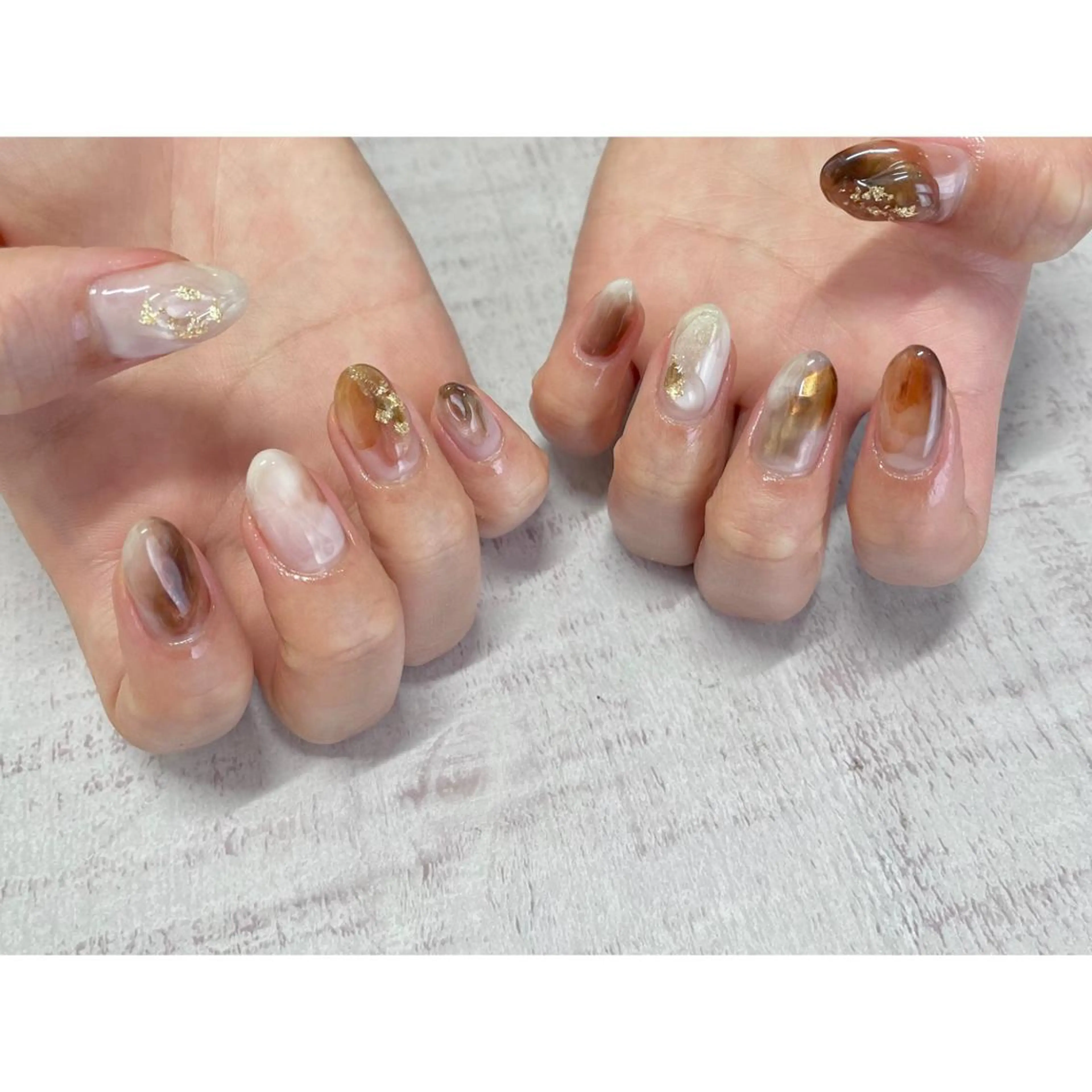 ネイル 𖡼 yumenoのネイルデザイン