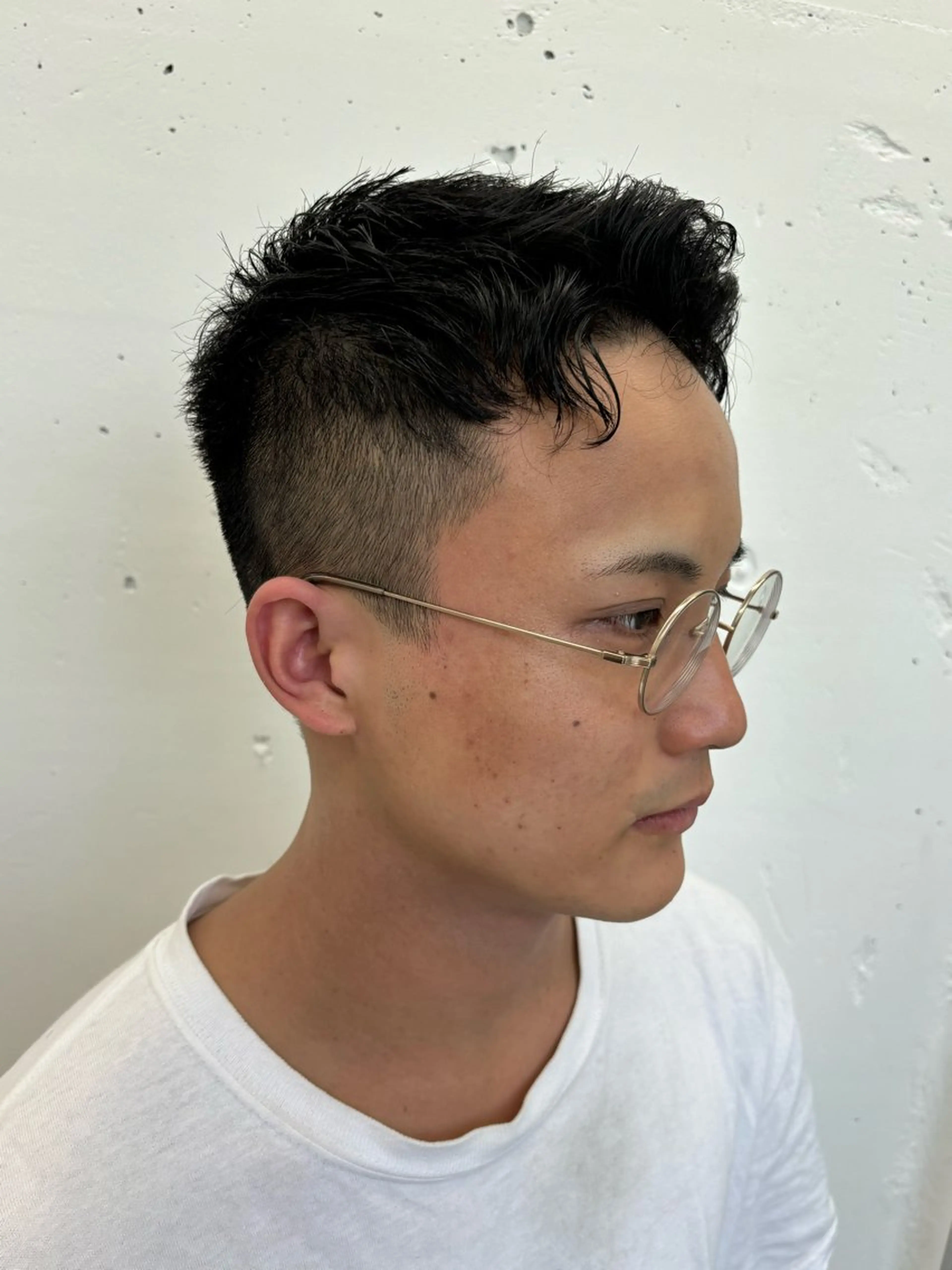 ショート カラー メンズ 夕羽夢🍓矢場/ 透明感カラーのヘアスタイル