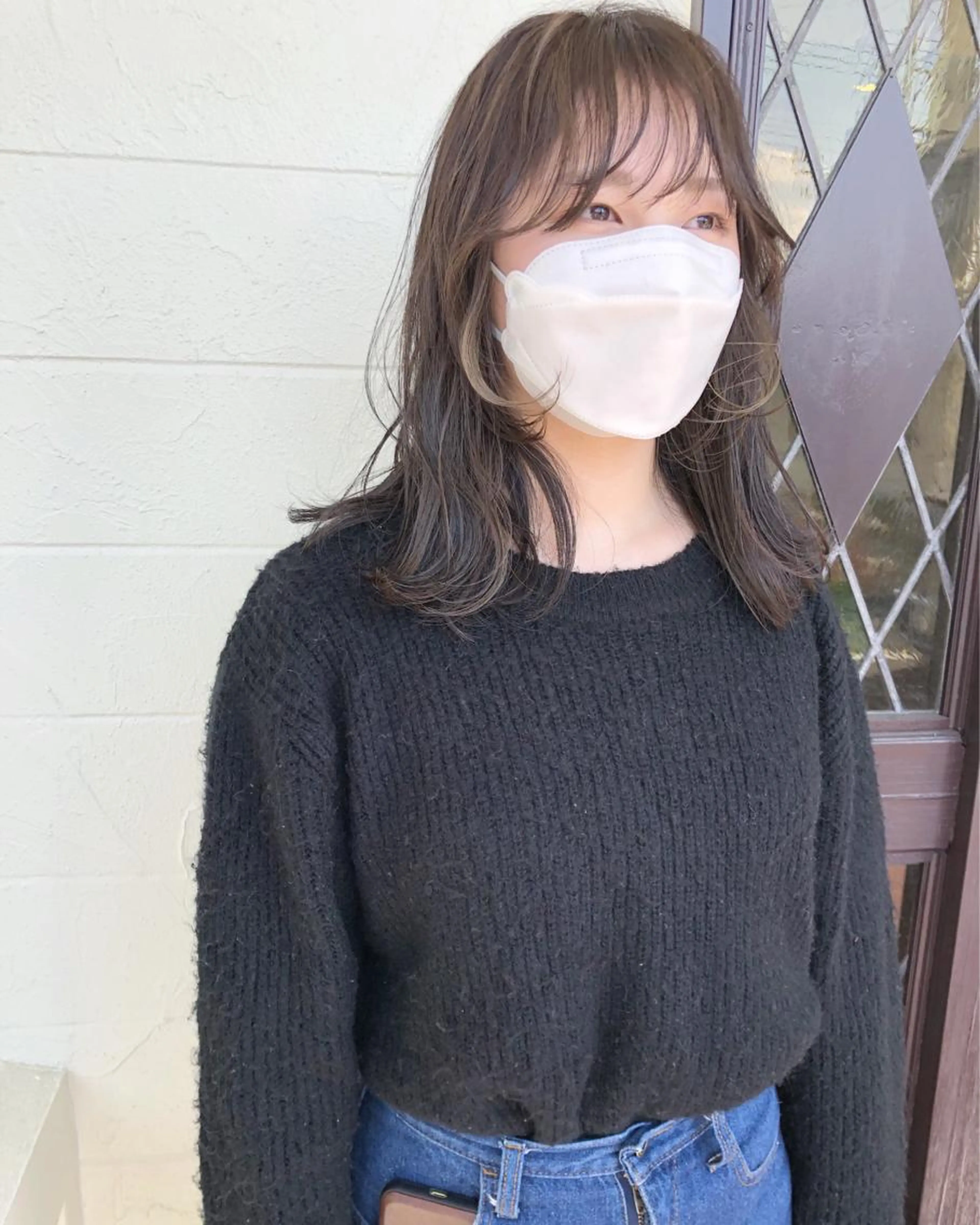 【　　秋ヘア🍂𓂃 　】ハーフハイライト＋カラー　期間限定前髪カットサービス🩷の写真