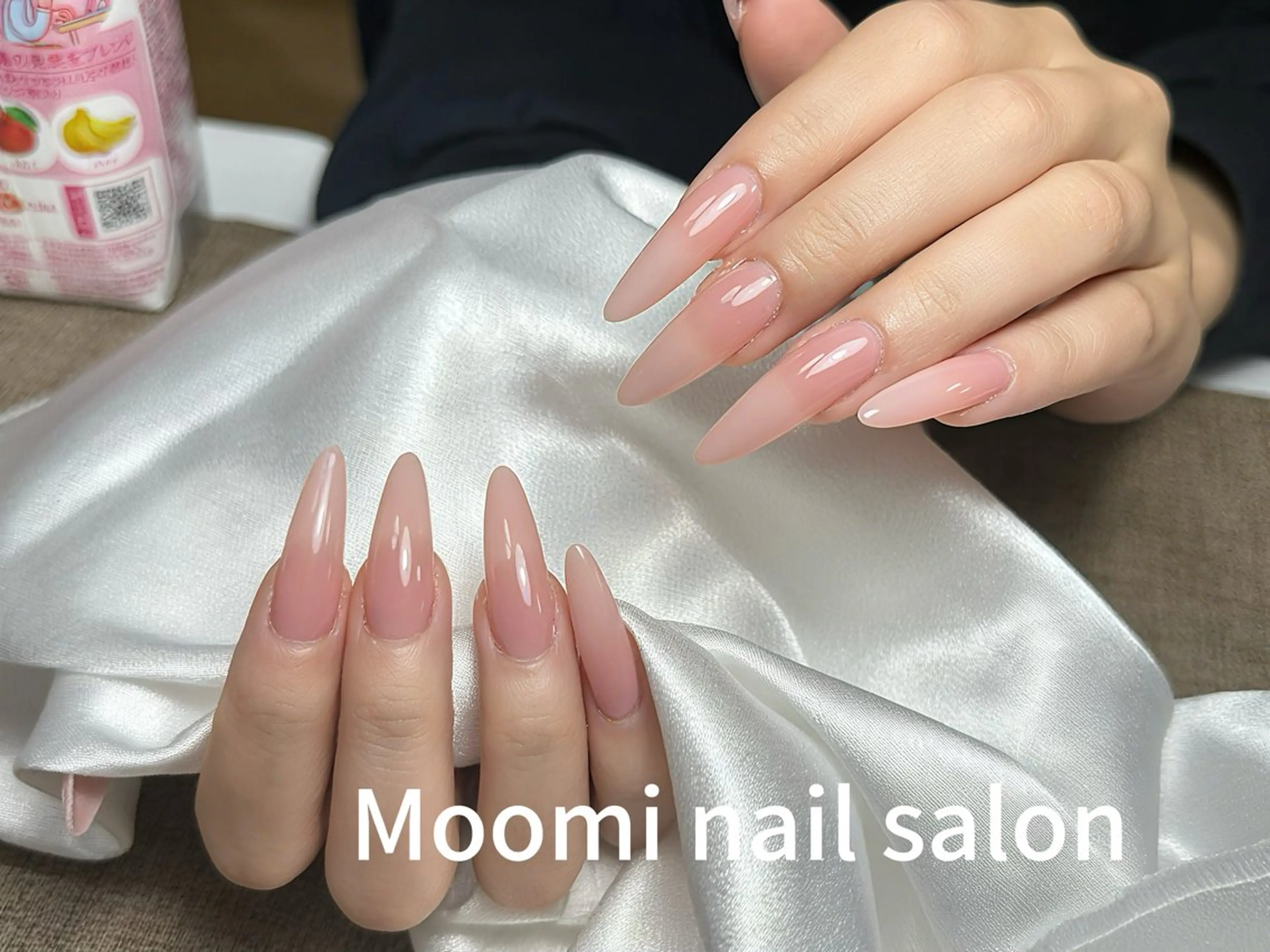 ロング ハンドネイル Moomi nail salonのネイルデザイン