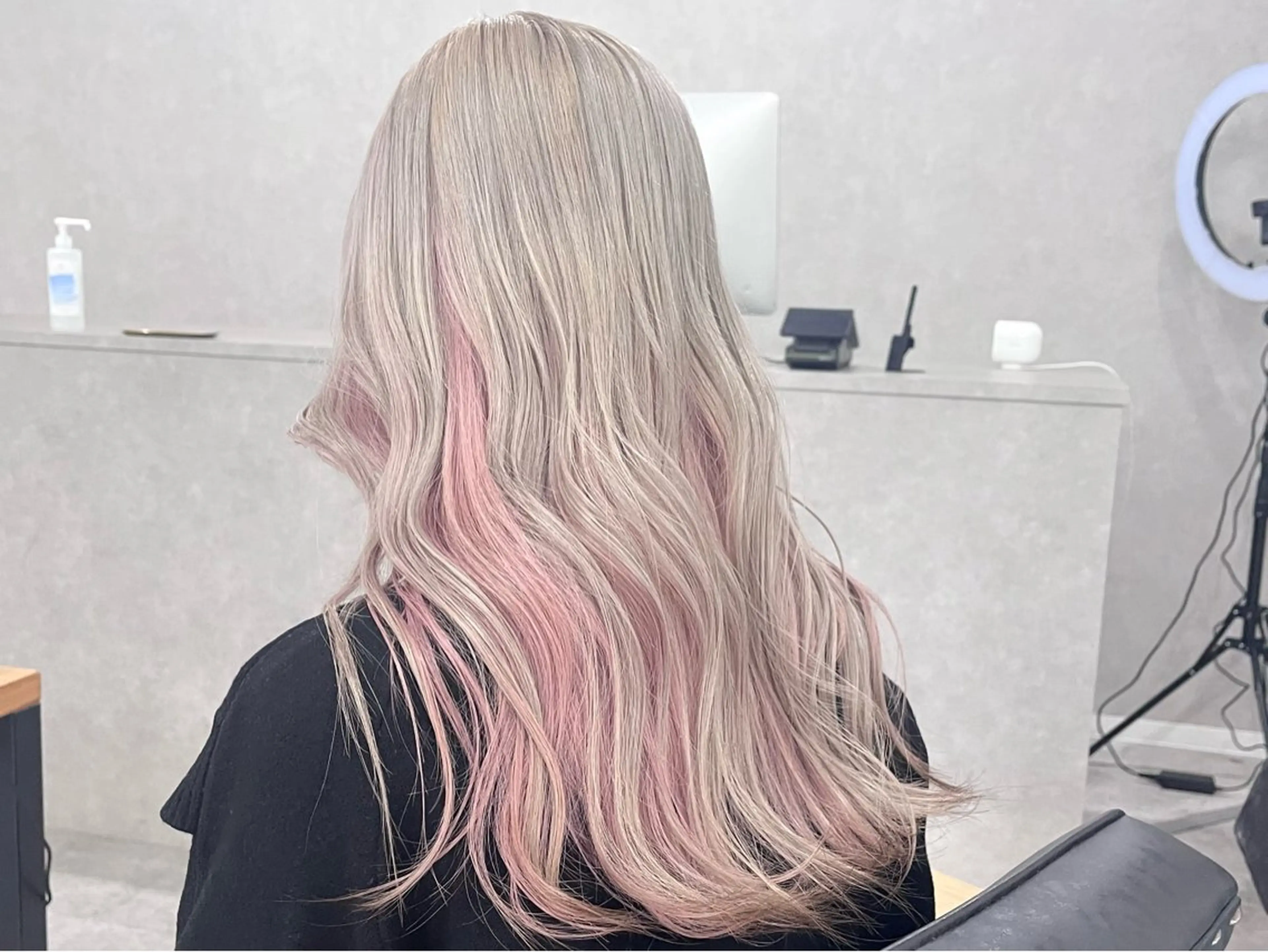 カラー UNBALANCE  OSAKA所属・縮毛矯正モデル 募集中Yuuriのヘアスタイル