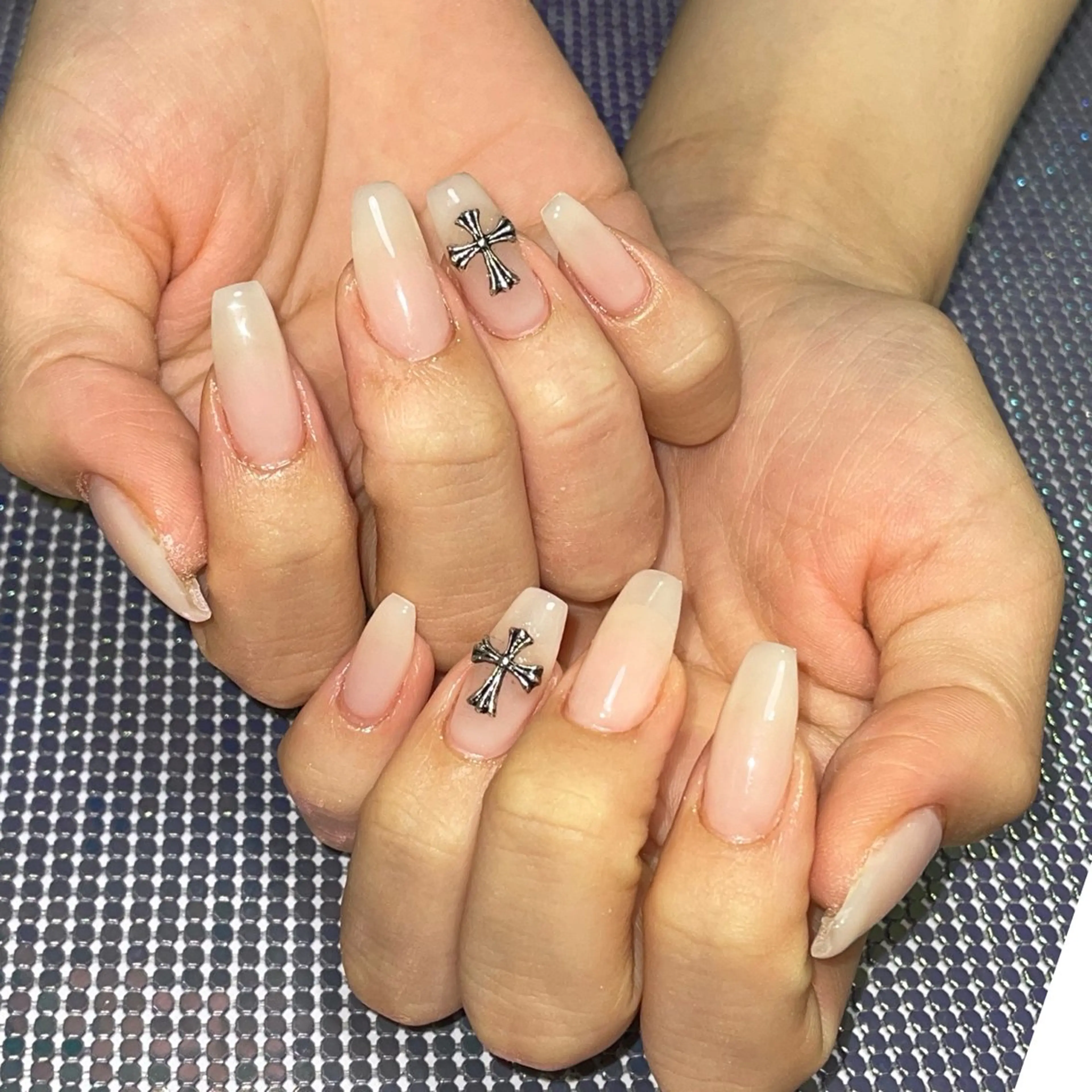ネイル ラメ(グリッター) ハンドネイル RICO NAIL所属・RICO Nail パーツつけ放題🌈のネイルデザイン
