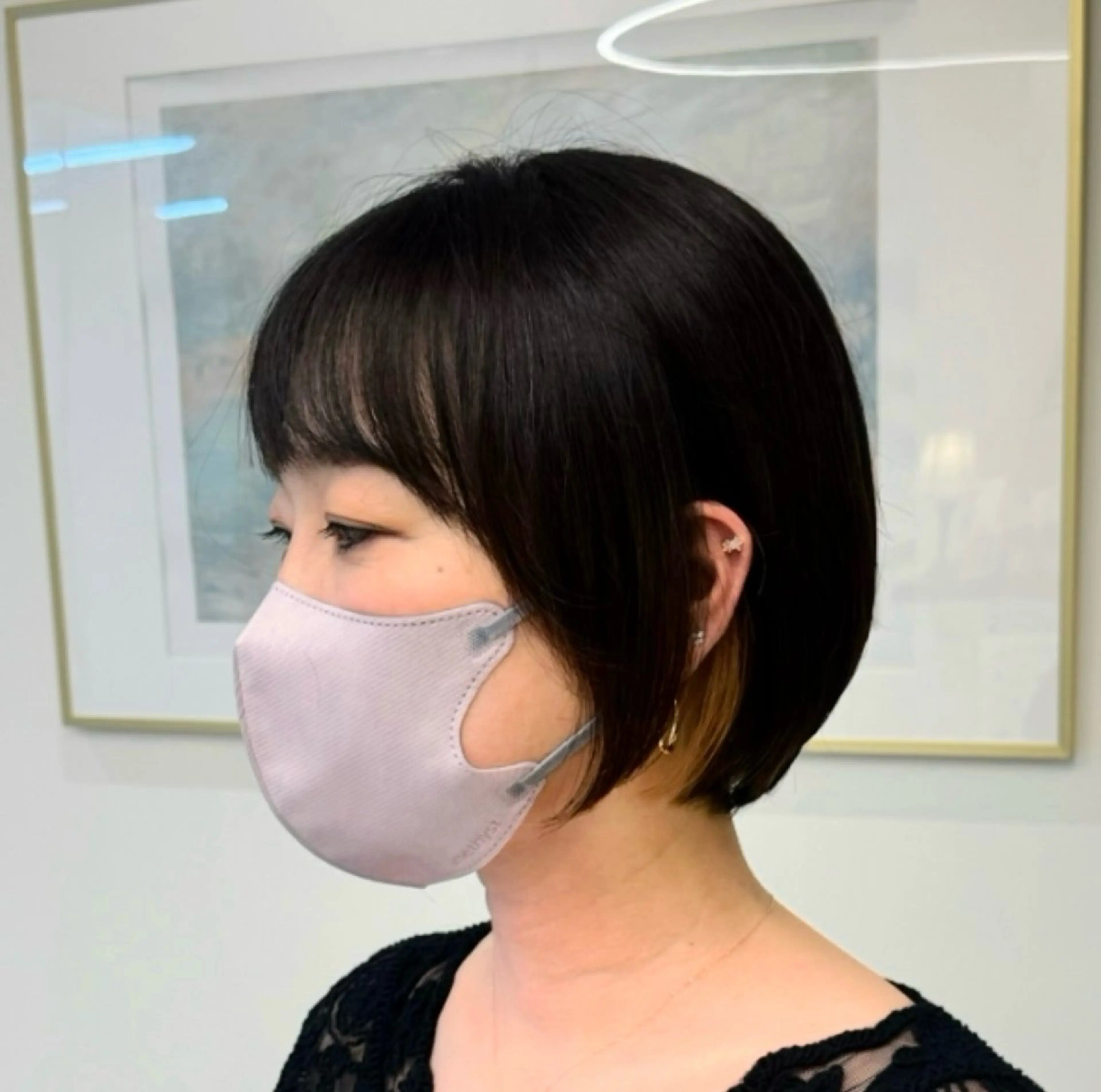 ショート カット ガレリアエレガンテ名駅店所属・【ショート/ボブ 丸みショート】深萱のヘアスタイル