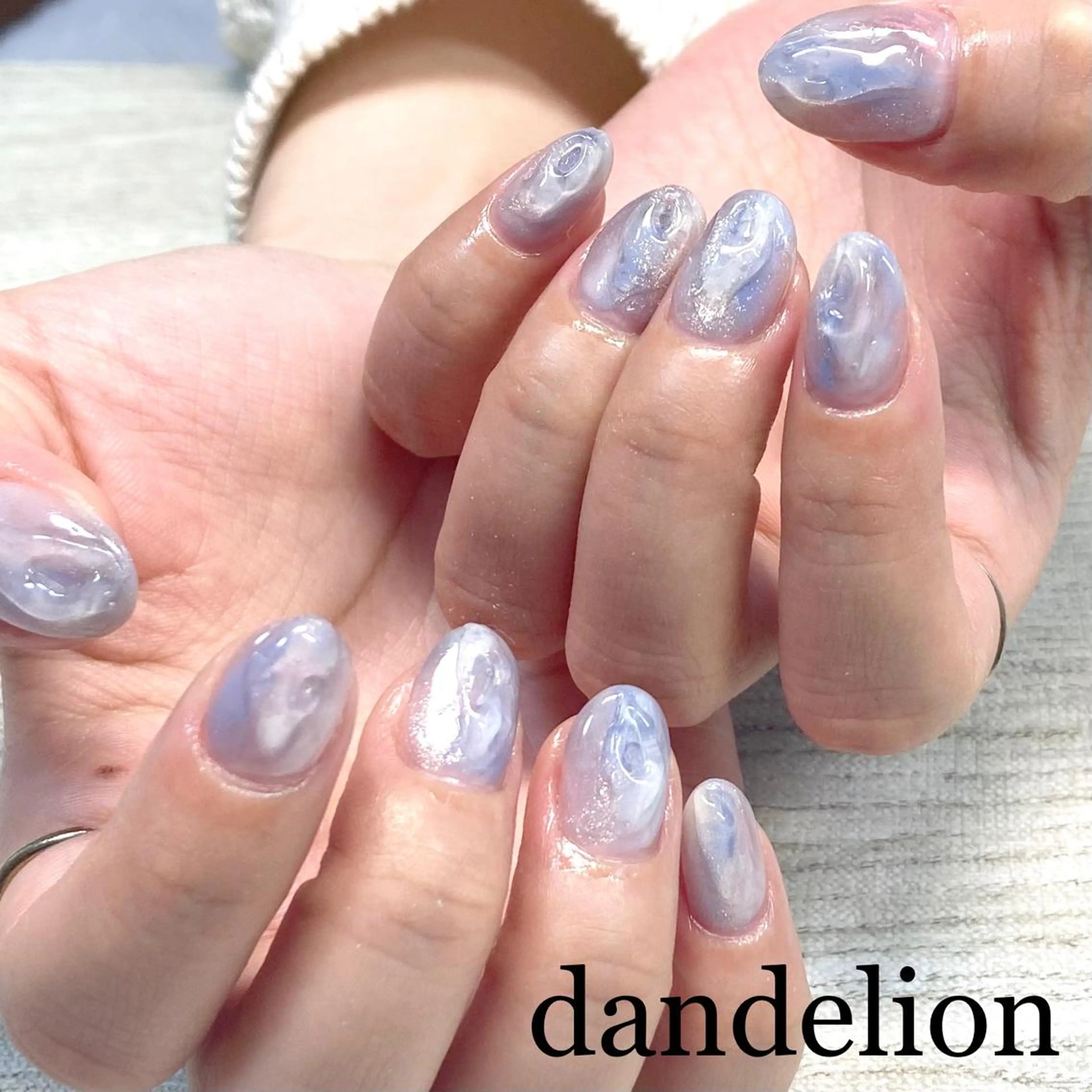 ネイル ハンドネイル ハンドケア dandelion ダンデライオンのネイルデザイン