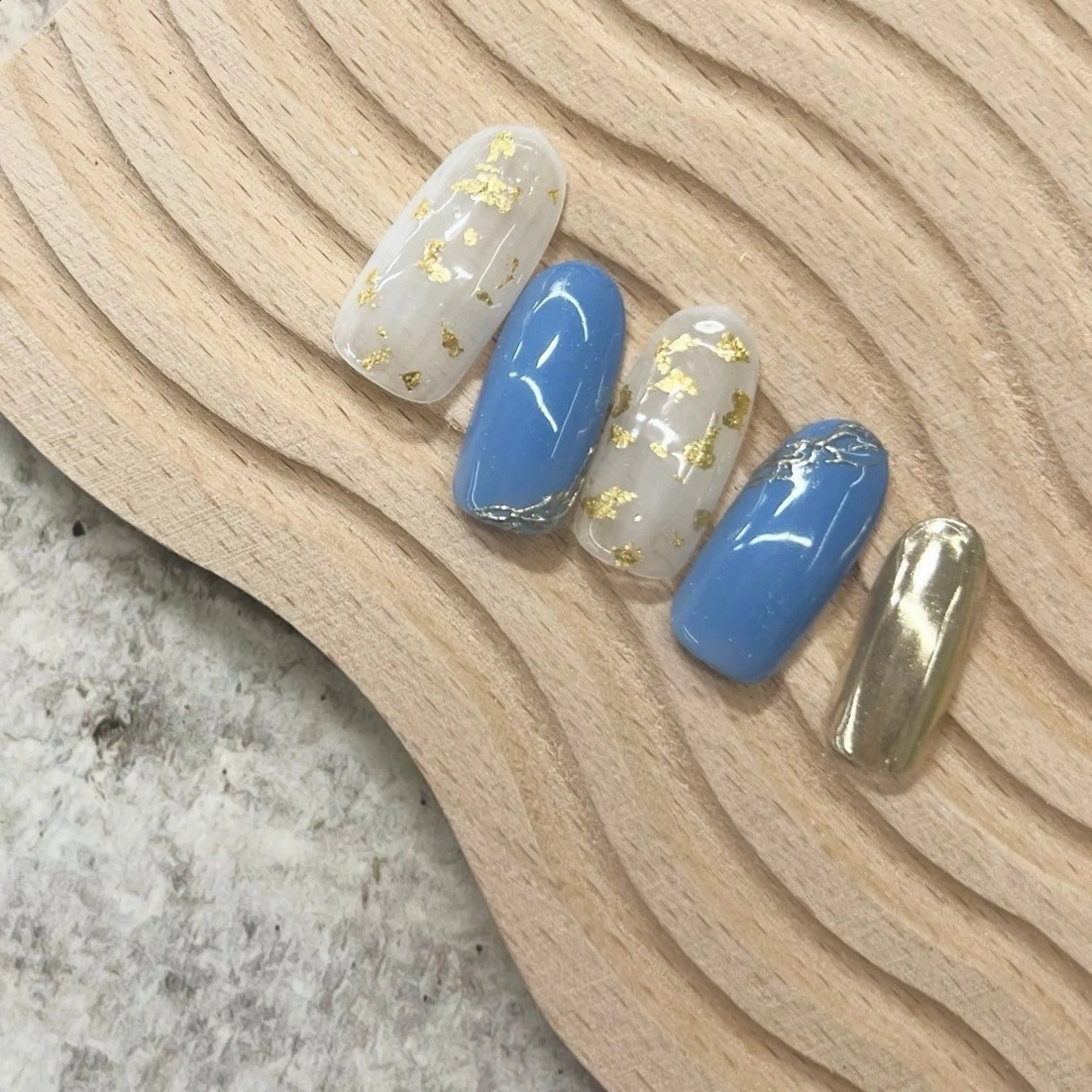 ネイル ⭐︎休業中の練習⭐︎ JNA認定講師髙橋のネイルデザイン