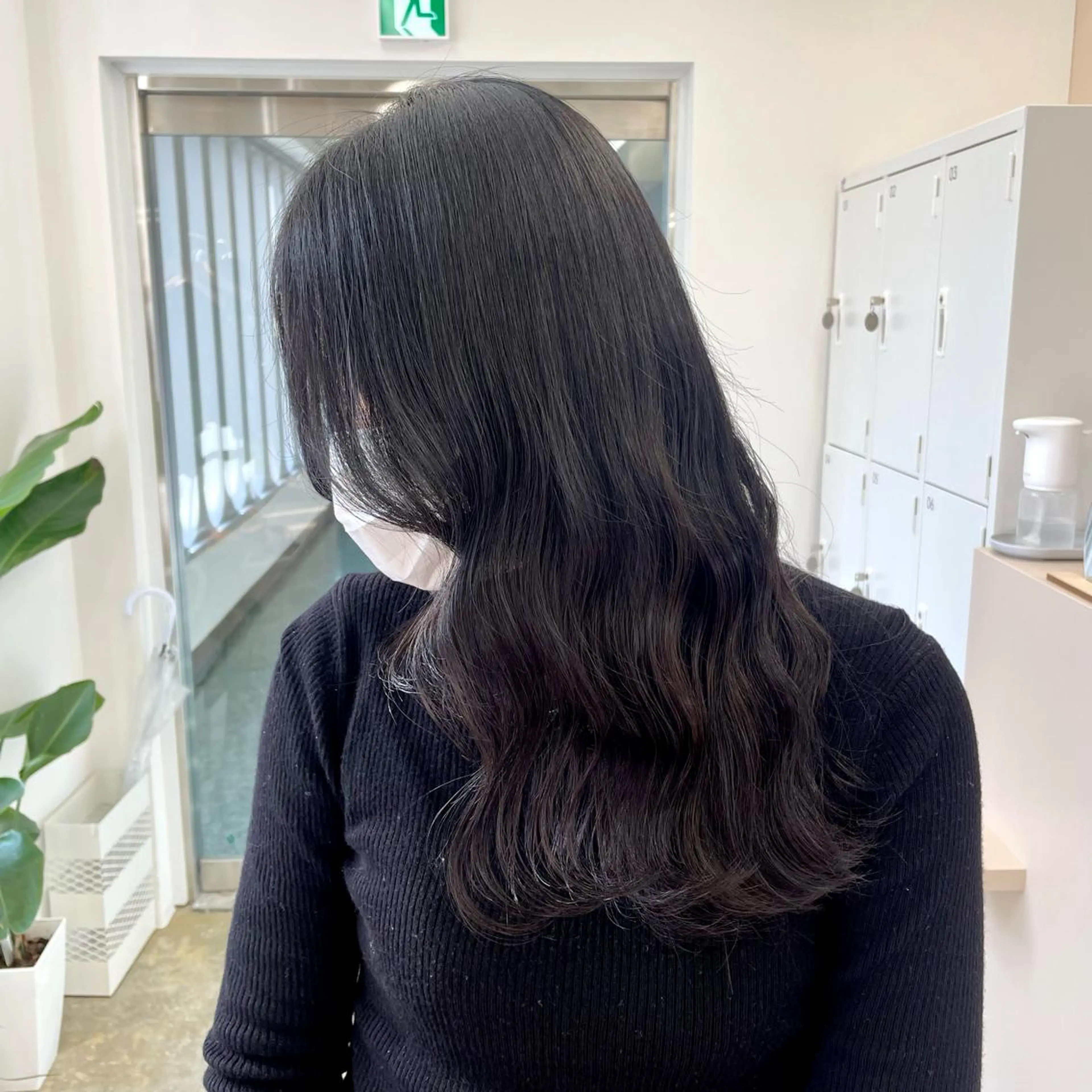 ミディアム カラー 🔵暗髪　特化🔵 梅田・増田のヘアスタイル