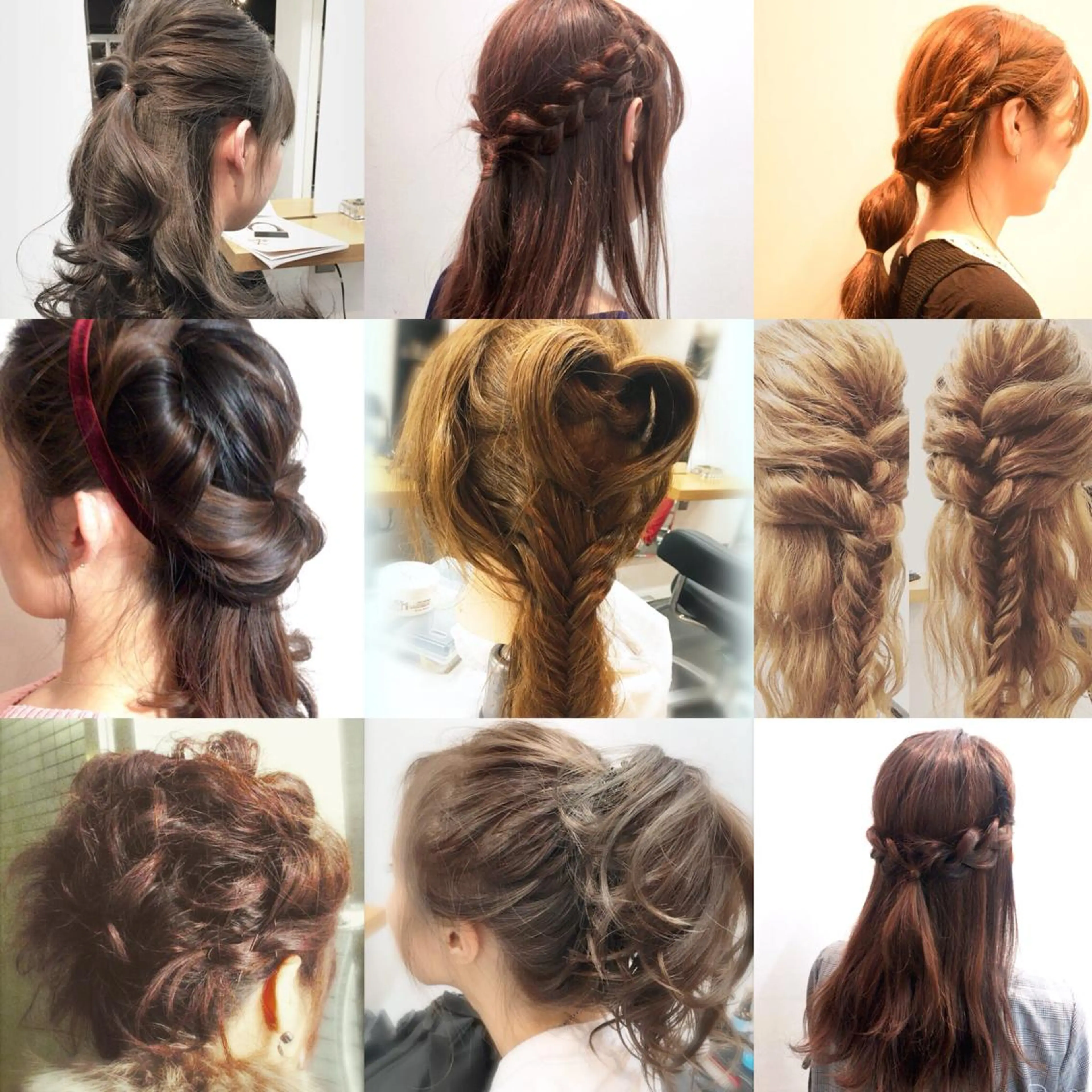 ヘアセットメニュー👸🏼シャンプー無しのお手軽ヘアセットメニューです。の写真