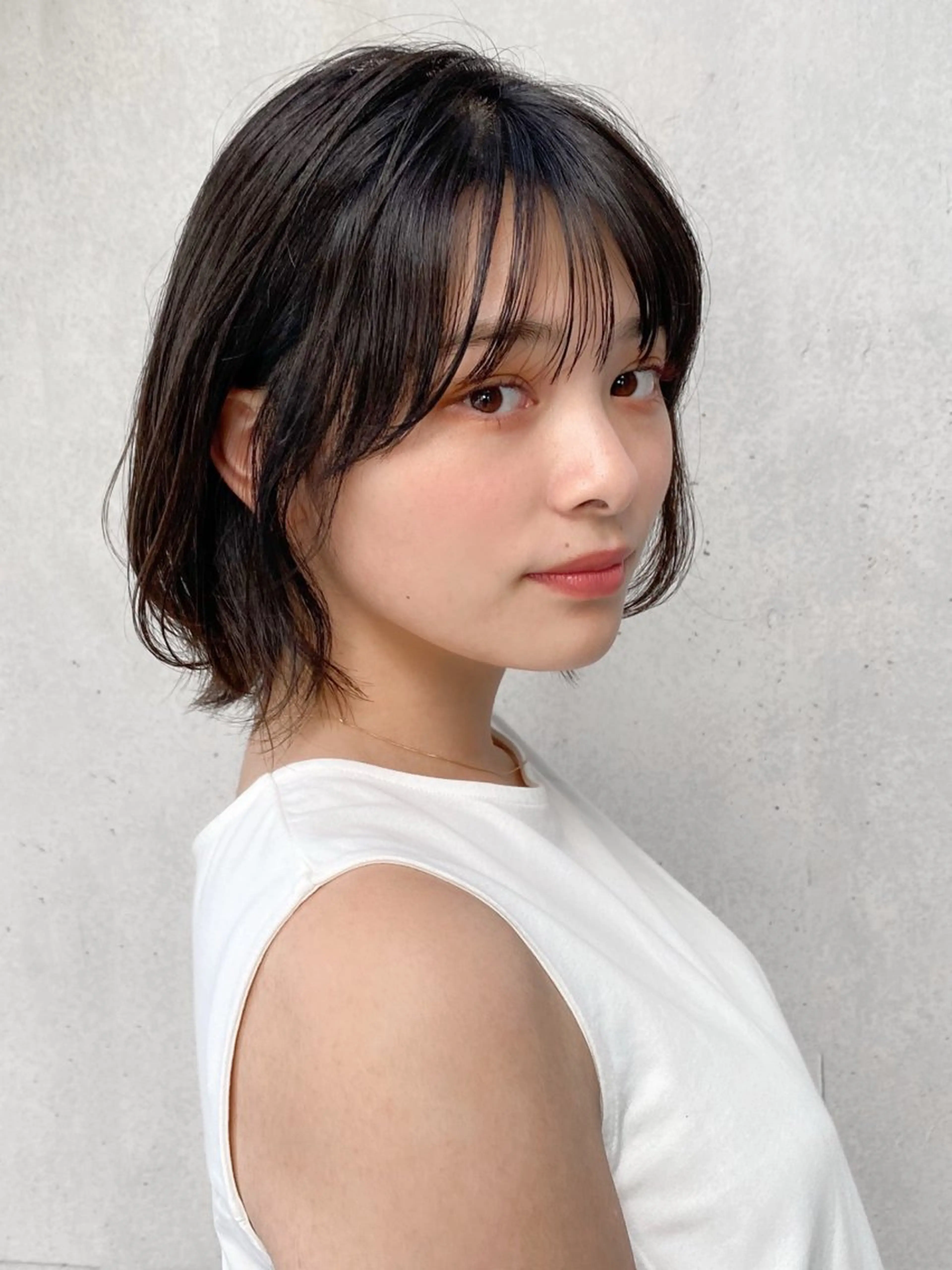 ミディアム くびれヘア レイヤーカット カット トリートメント レイヤー×髪質改善✨ 渋谷/佐藤侑哉のヘアスタイル