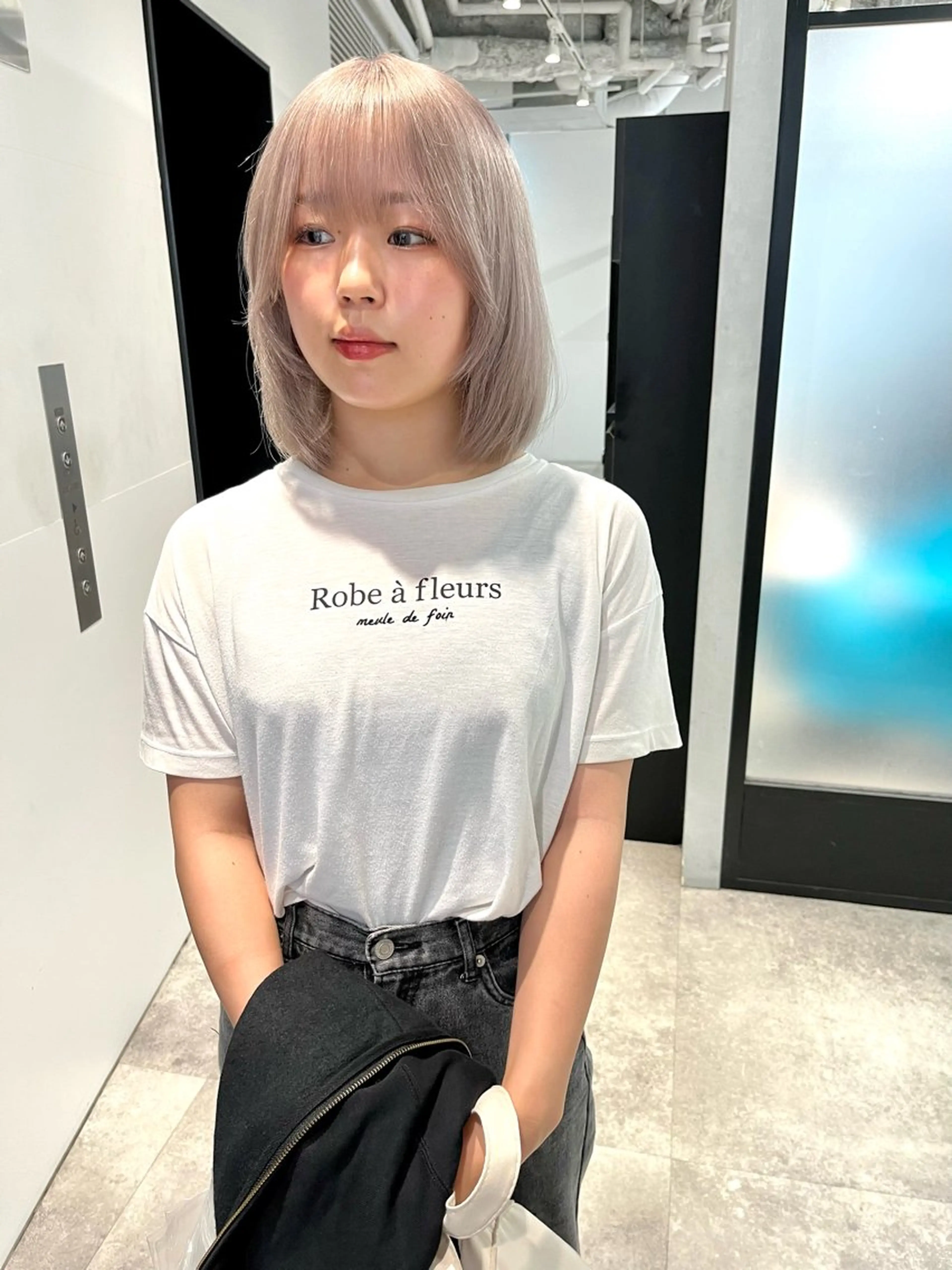 ロング カラー ヘアアレンジ ヘアカラー トリートメント ヘアセット ハイトーン/美髪矯正 🍃大江拓実のヘアスタイル