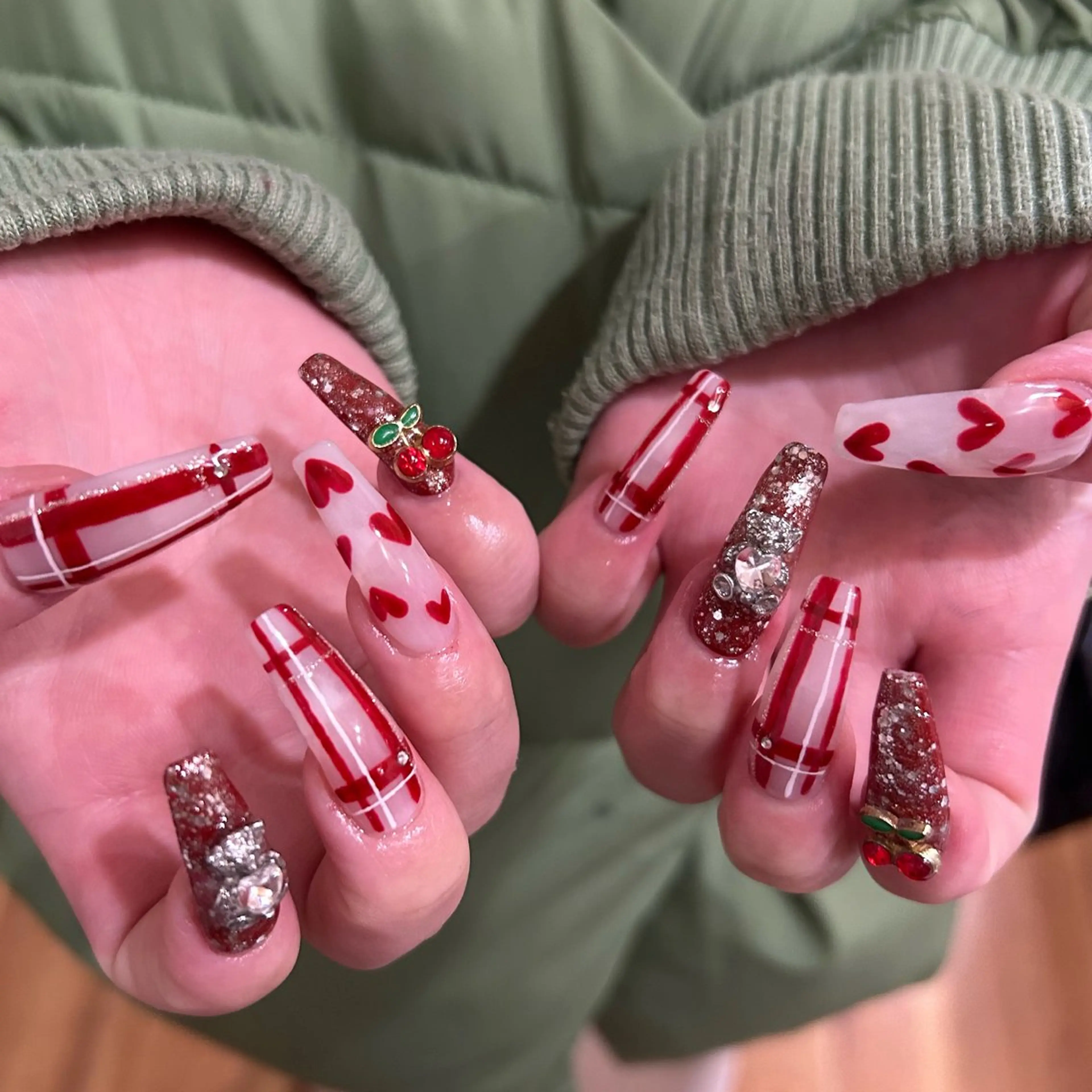 ネイル ⟡.·coco⟡.· 2月予約受付中のネイルデザイン