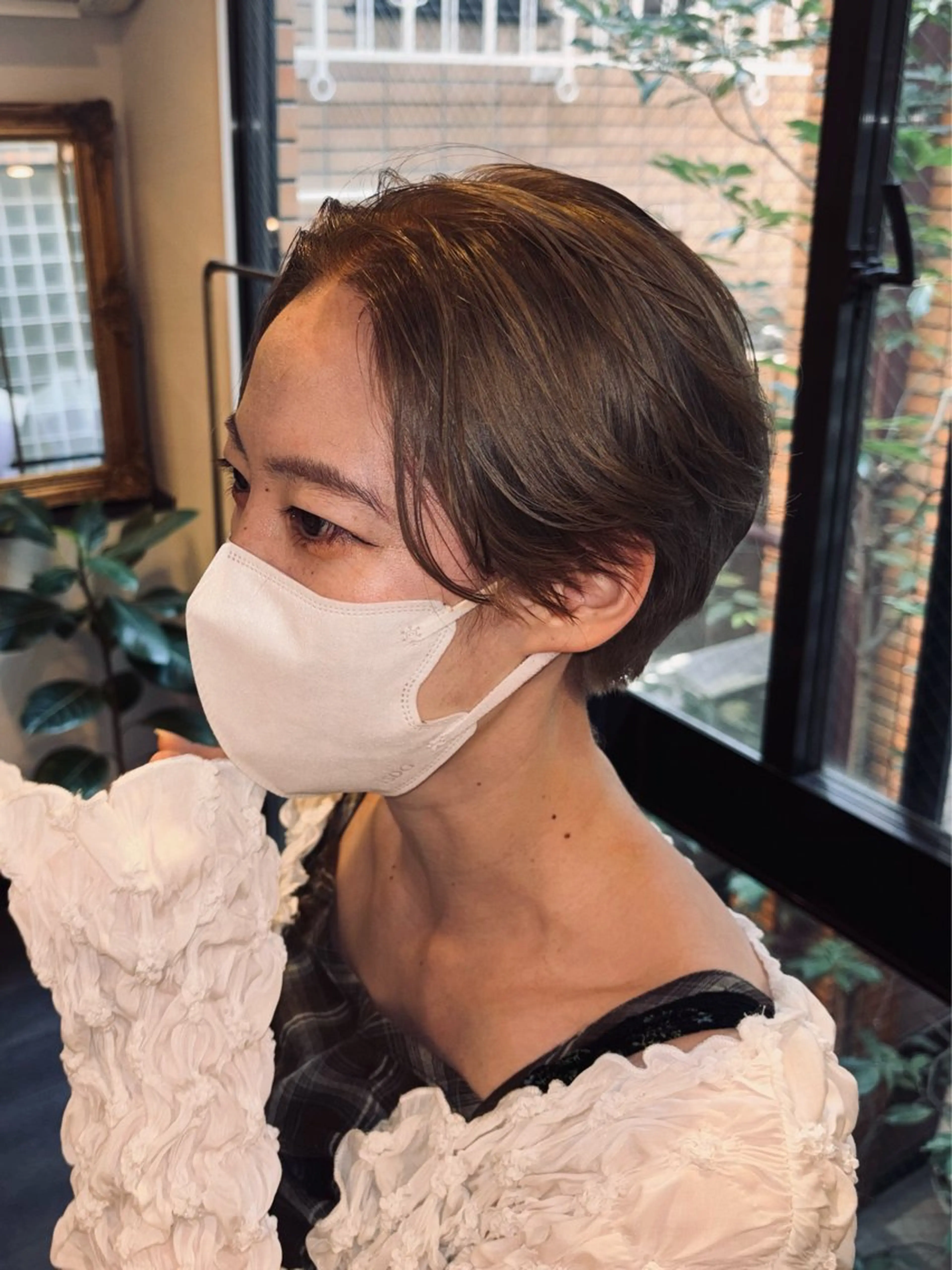 ショート カラー カット ヘアカラー モトハシ マサキのヘアスタイル