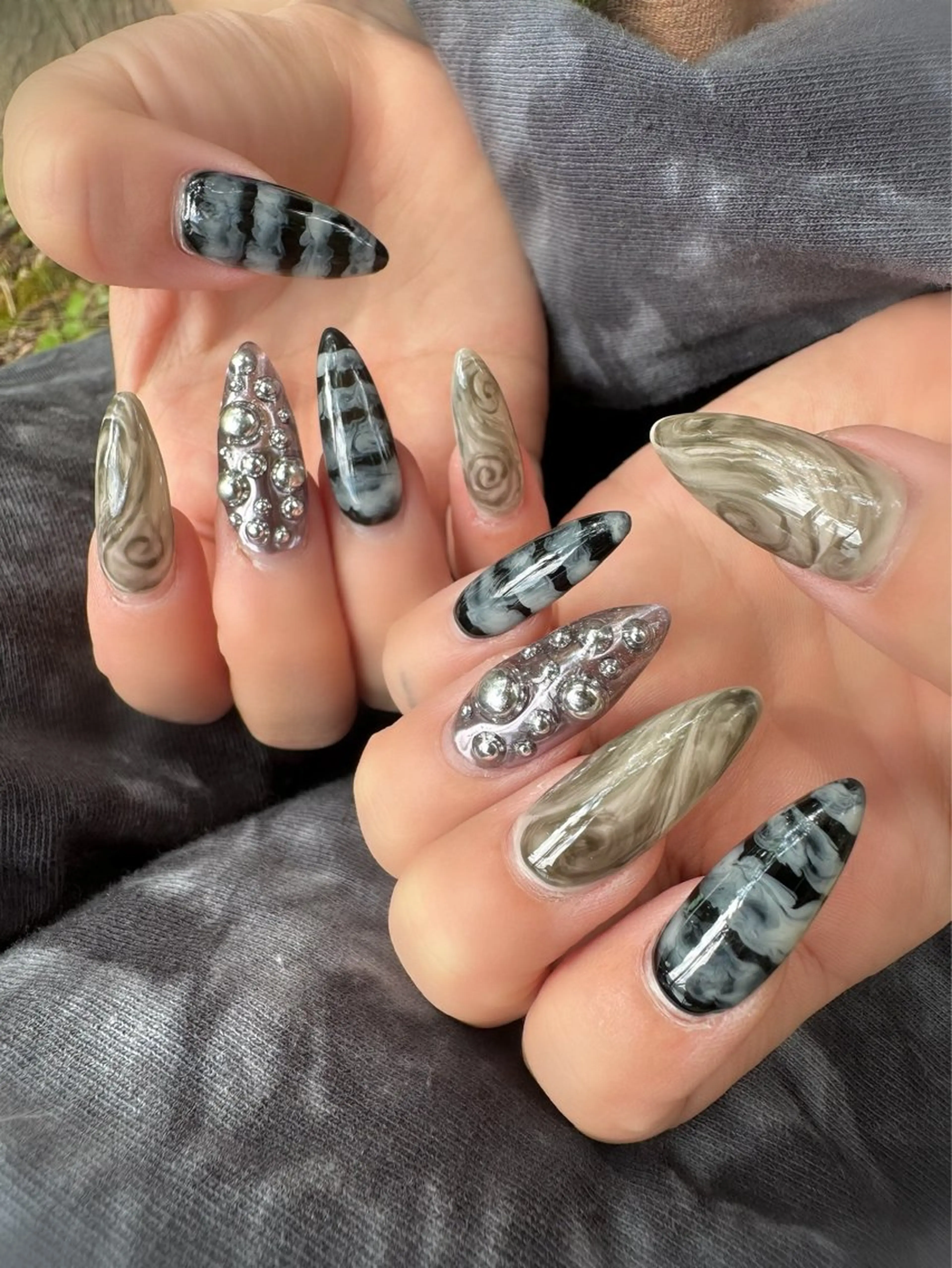 ネイル ハンドネイル 上原 悠紀のネイルデザイン