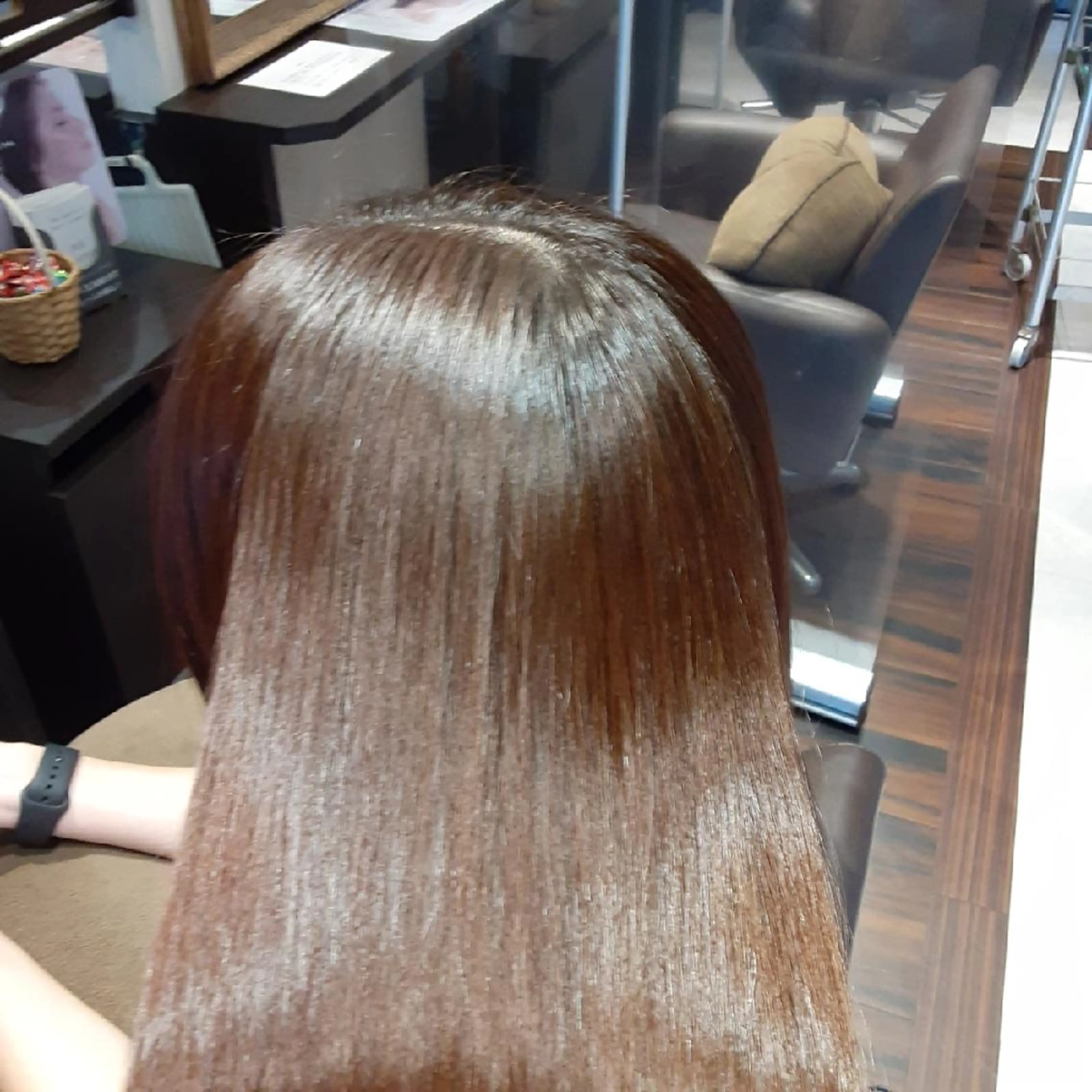 セミロング 縮毛矯正 トリートメント AHL creation所属・美髪矯正師☆ 牛田のヘアスタイル