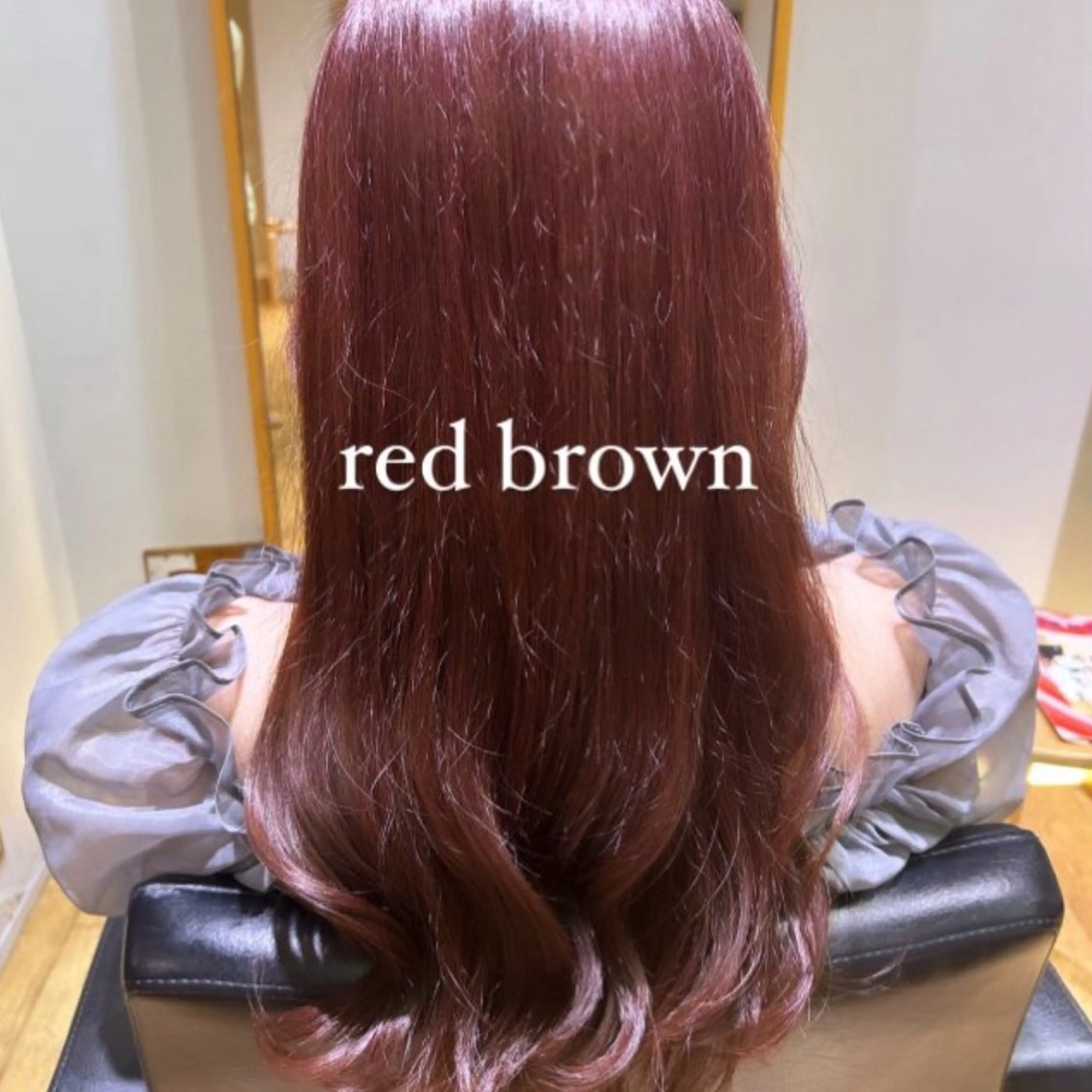 ロング カラー ヘアカラー 【パーマ🌀/暖色カ ラー🍷】ななこ🌴のヘアスタイル