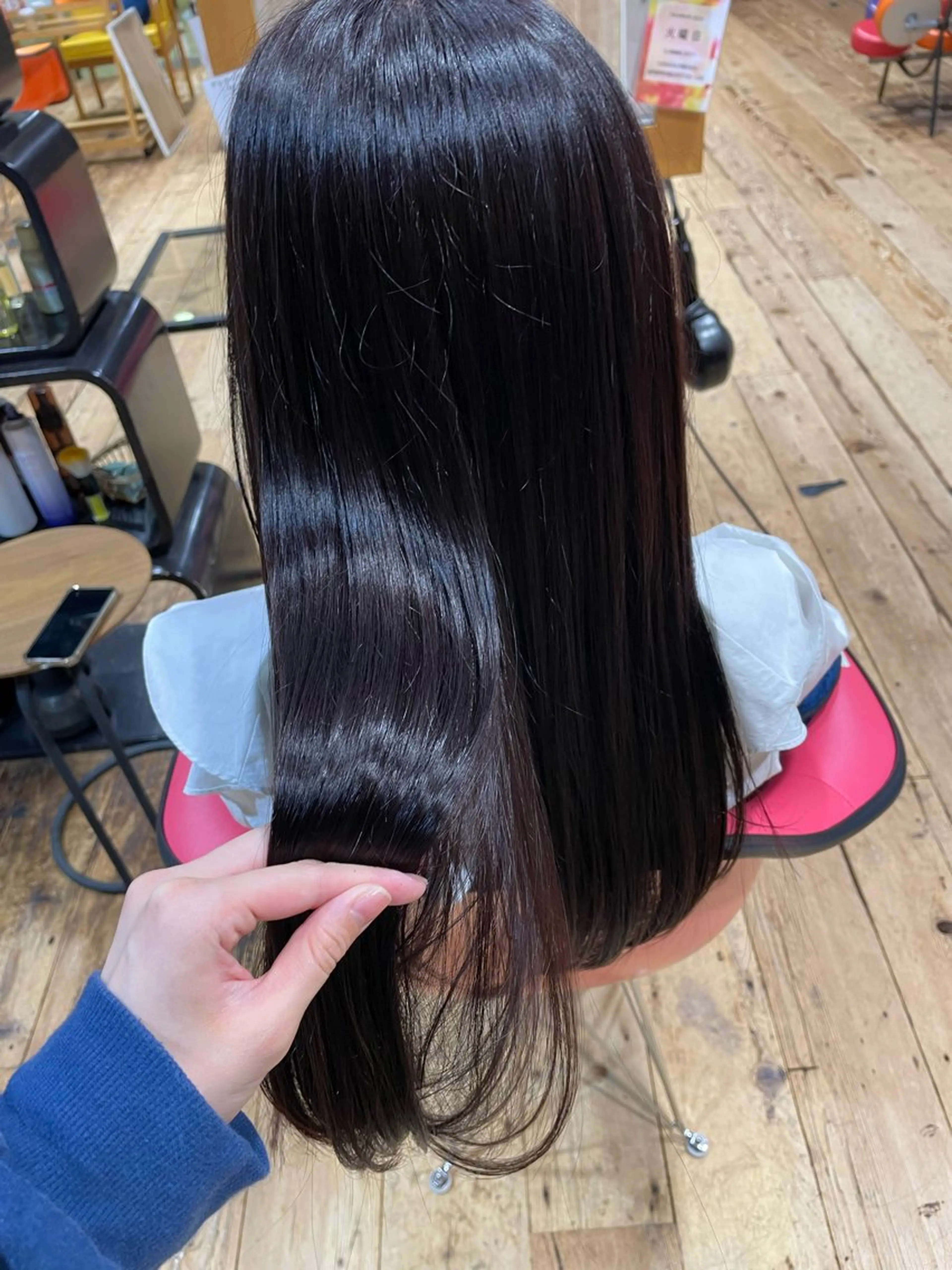 ロング トリートメント ワタナベ アオイのヘアスタイル