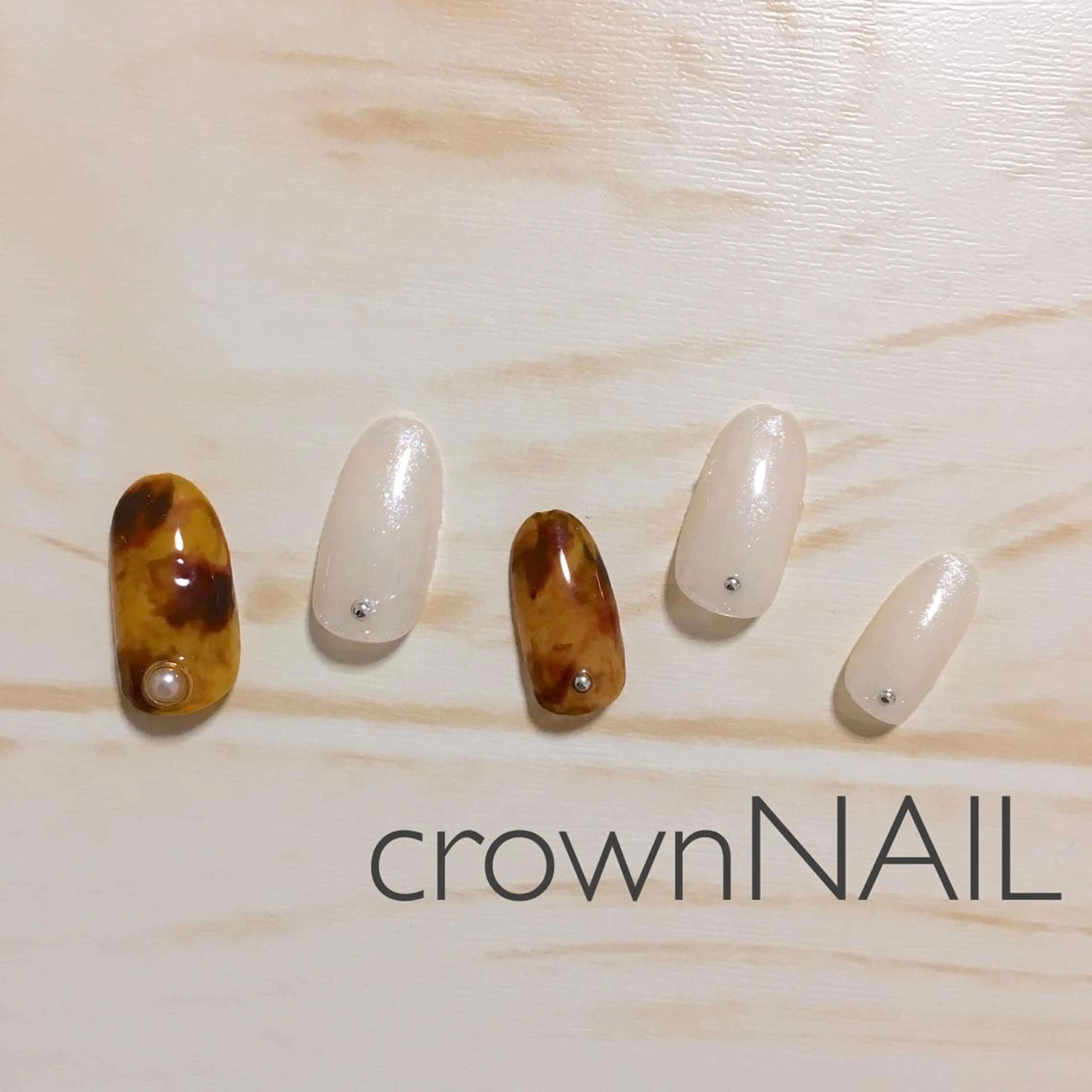 ネイル べっ甲ネイル ensowa✱laf NAILのネイルデザイン