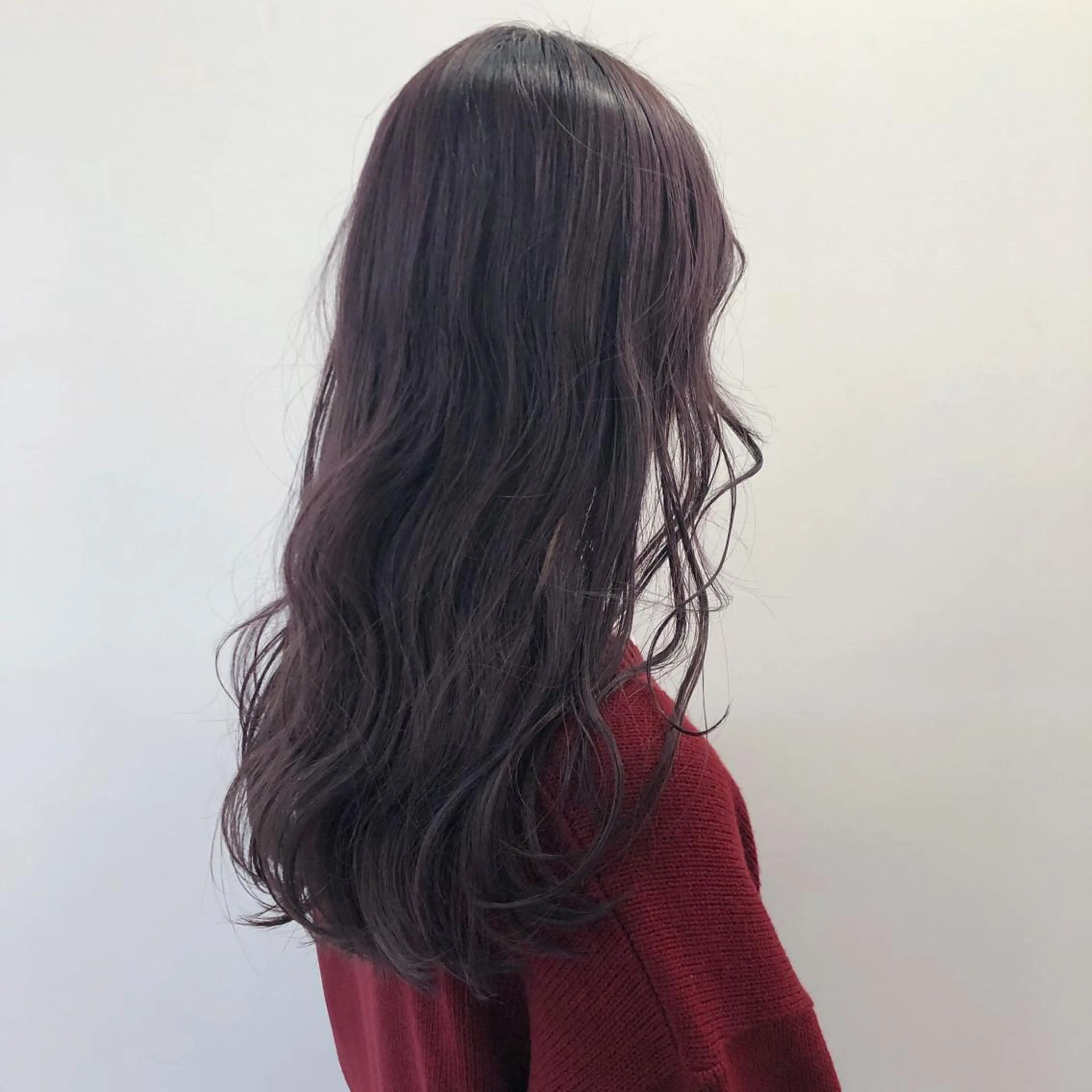 カラー ラベンダーカラー ニシオカ タクヤのヘアスタイル