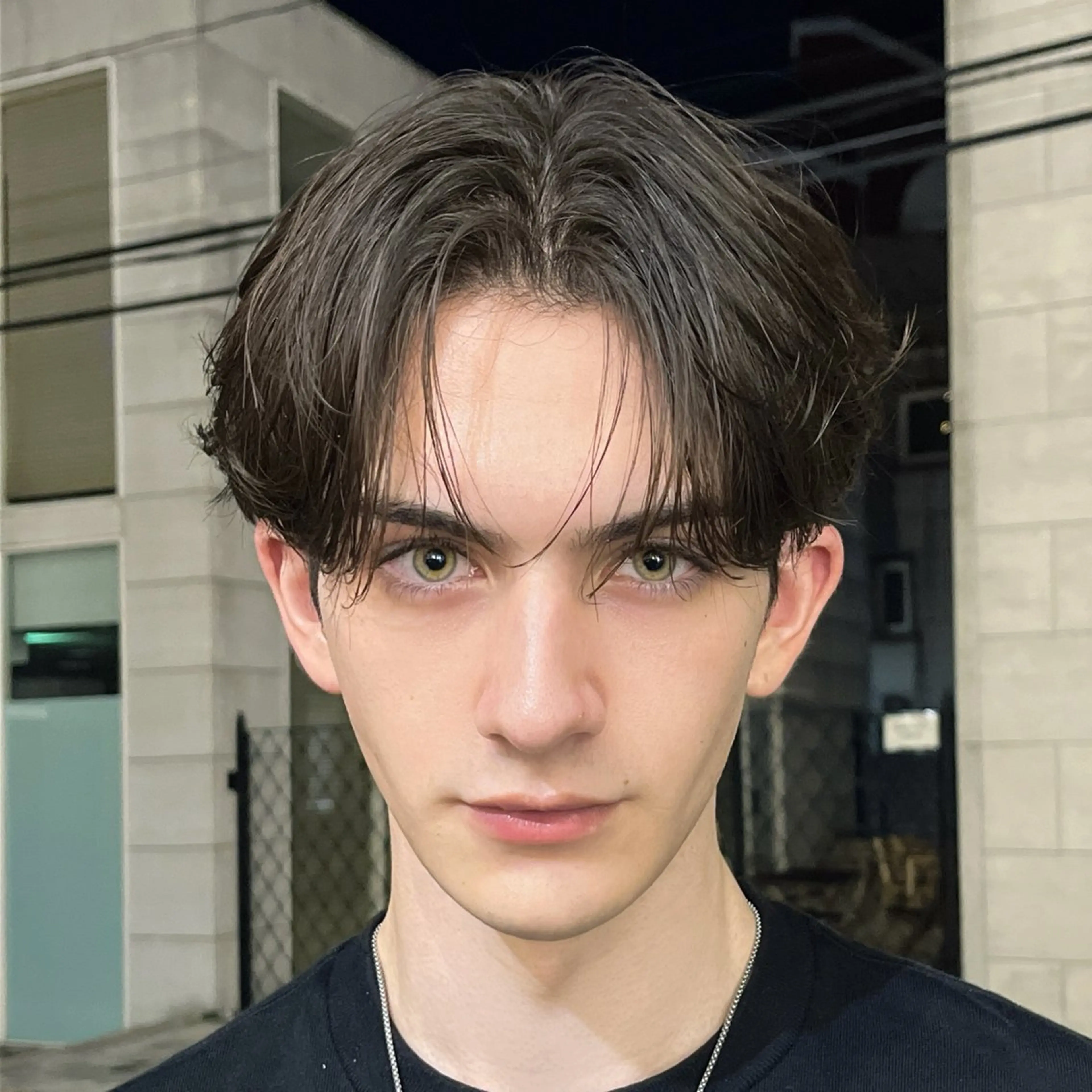 メンズ ダウンパーマ メンズパーマ EXCIA表参道所属・原宿/表参道メンズ 曲がる縮毛矯正/福田のヘアスタイル