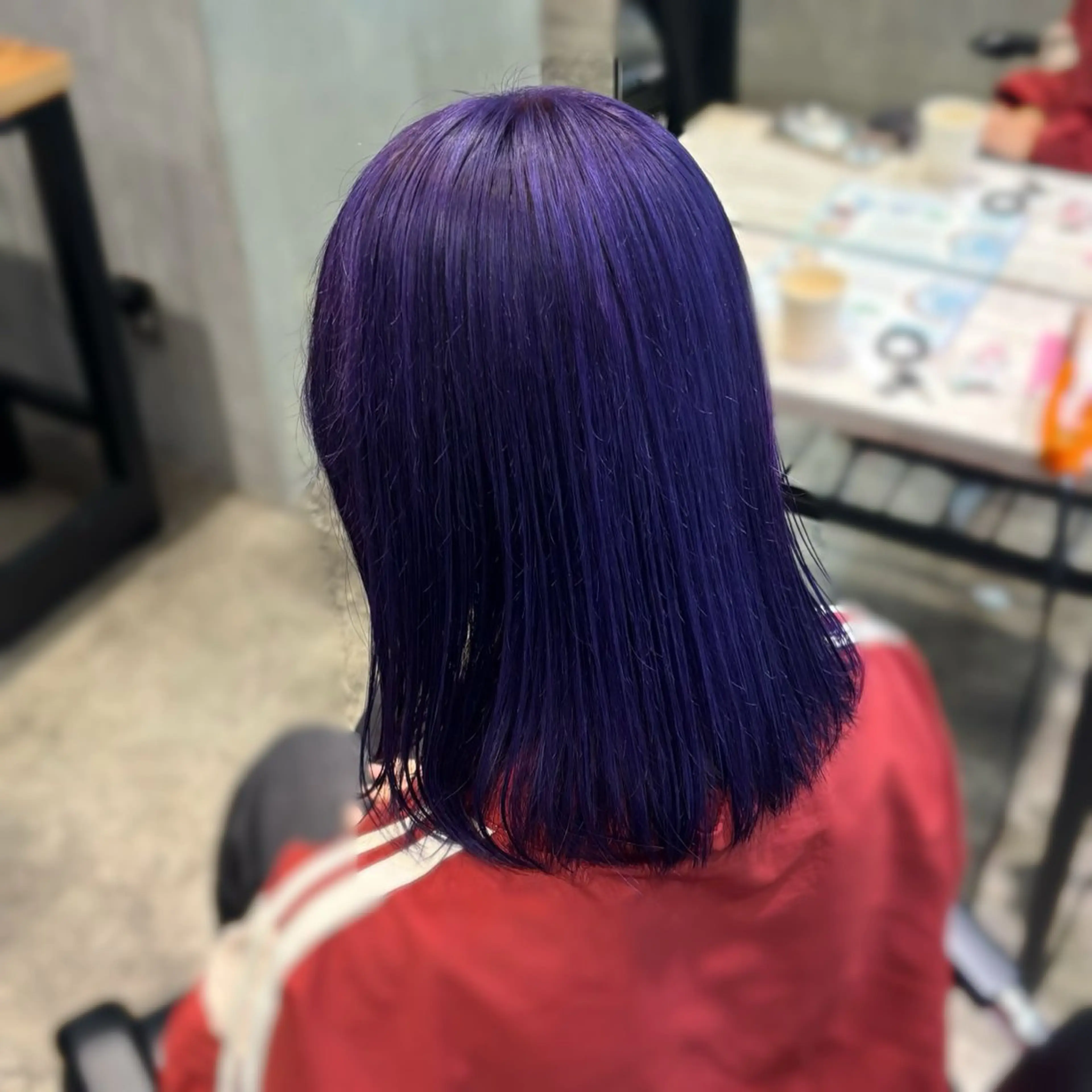 ミディアム カラー ヘアアレンジ ヘアカラー トリートメント 🎀暖色/ベージュ× ハイトーン💫りののヘアスタイル