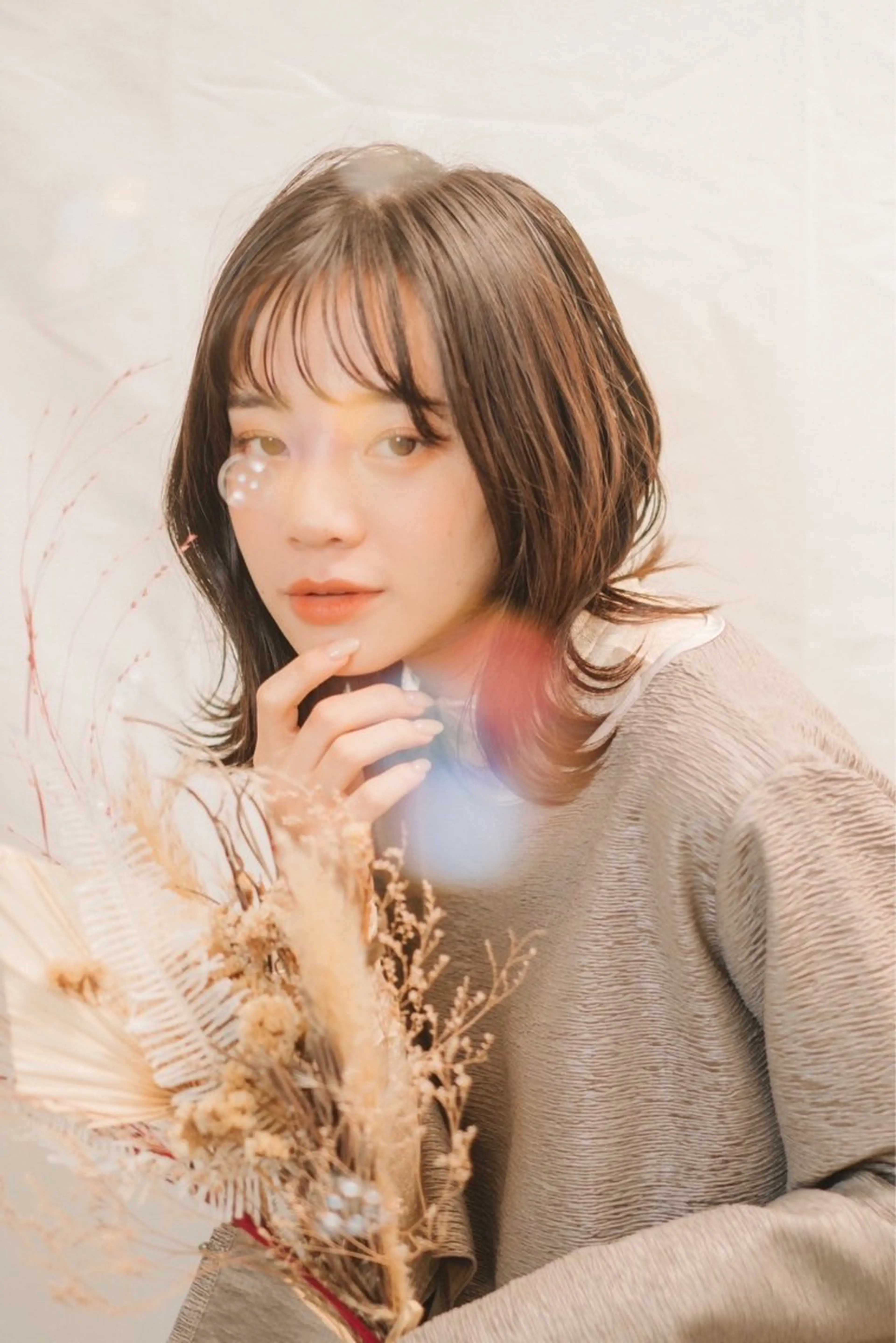 ミディアム 芽生 🌱のヘアスタイル