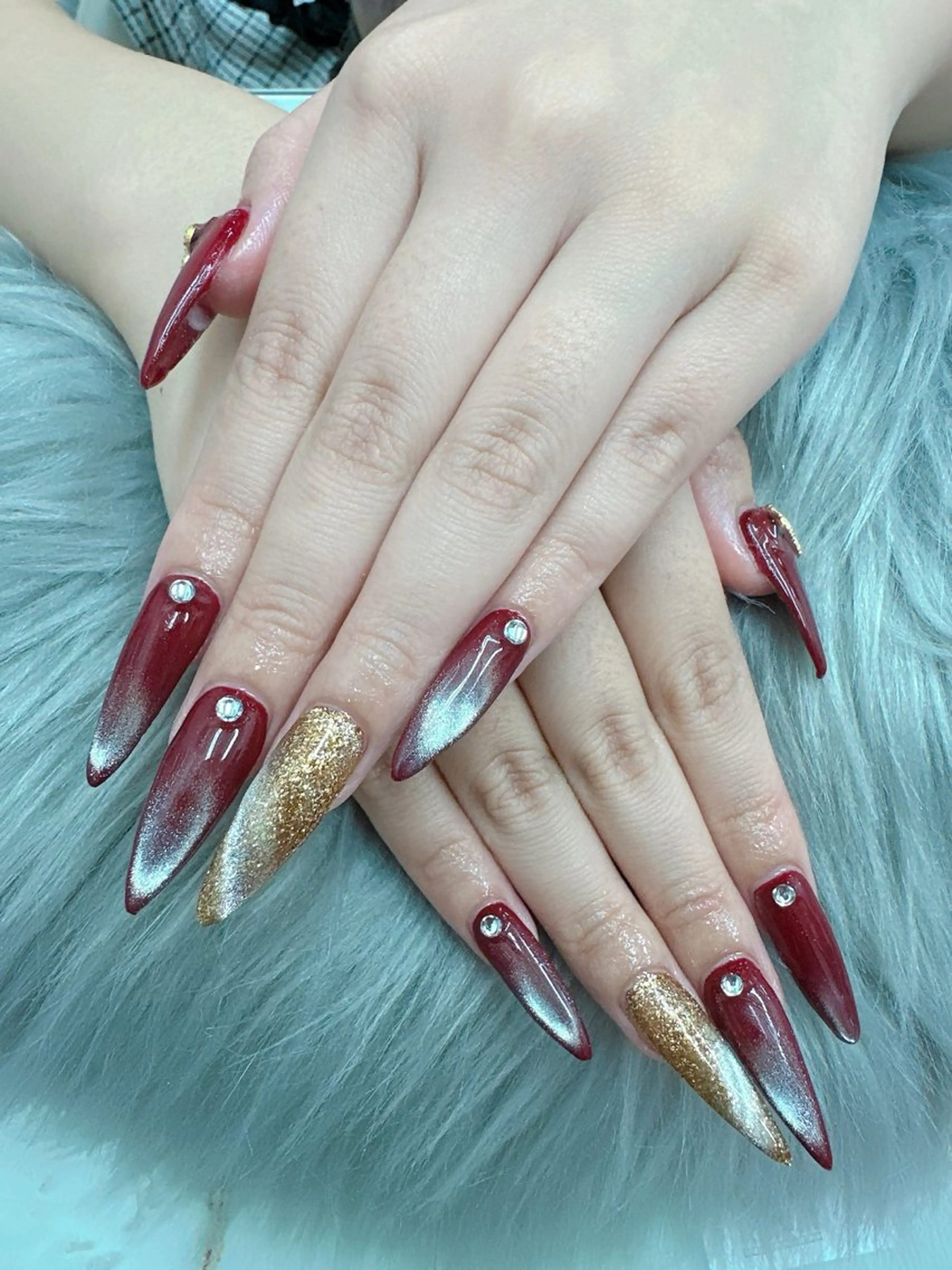 ネイル フラッシュネイル マグネットネイル その他(ネイル) &R所属・Hiramatsu Harukiのヘアスタイル