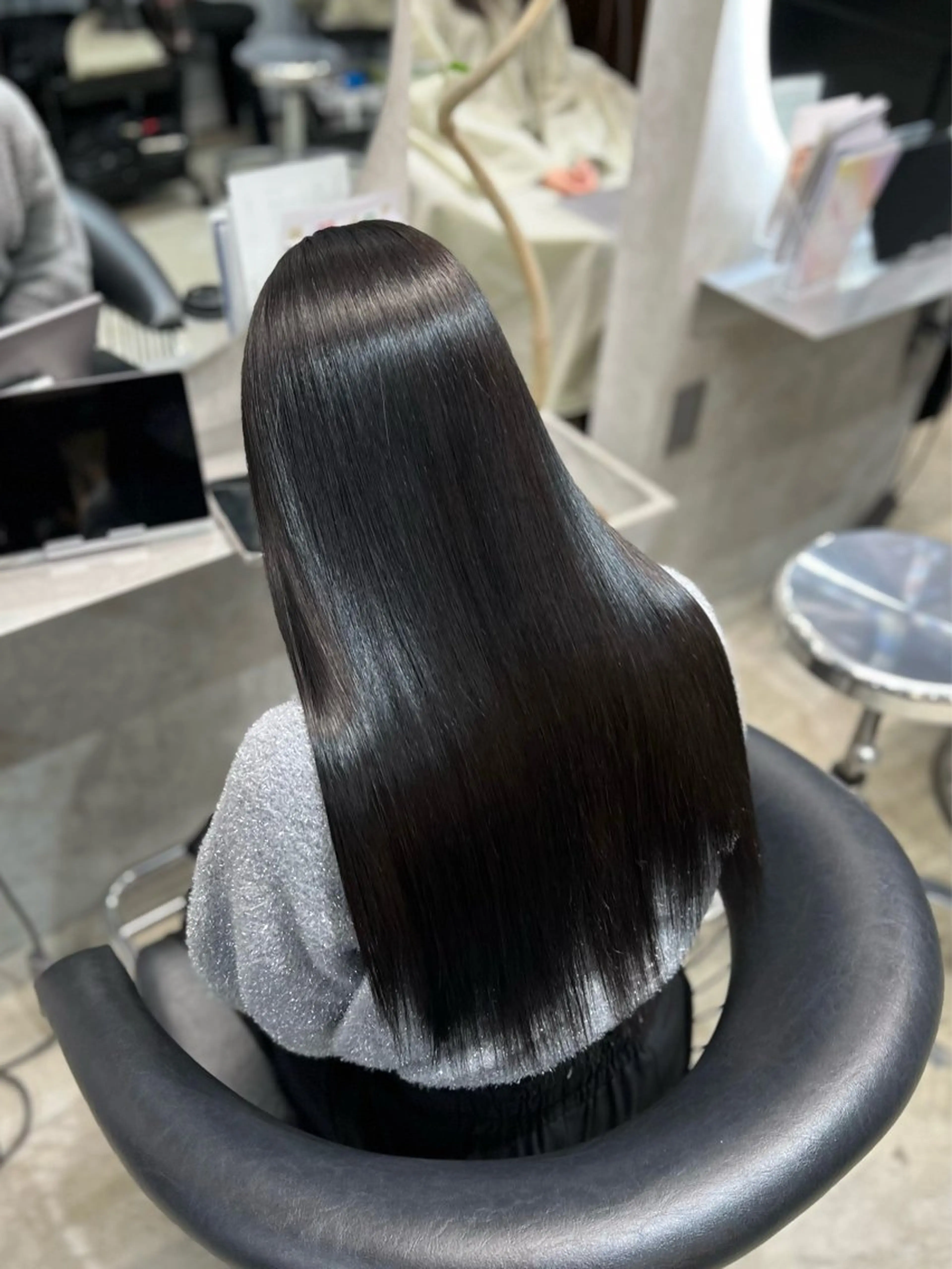 ロング カラー トリートメント etora 渋谷所属・ワンホンヘア🇨🇳 髪質改善/itaruのヘアスタイル